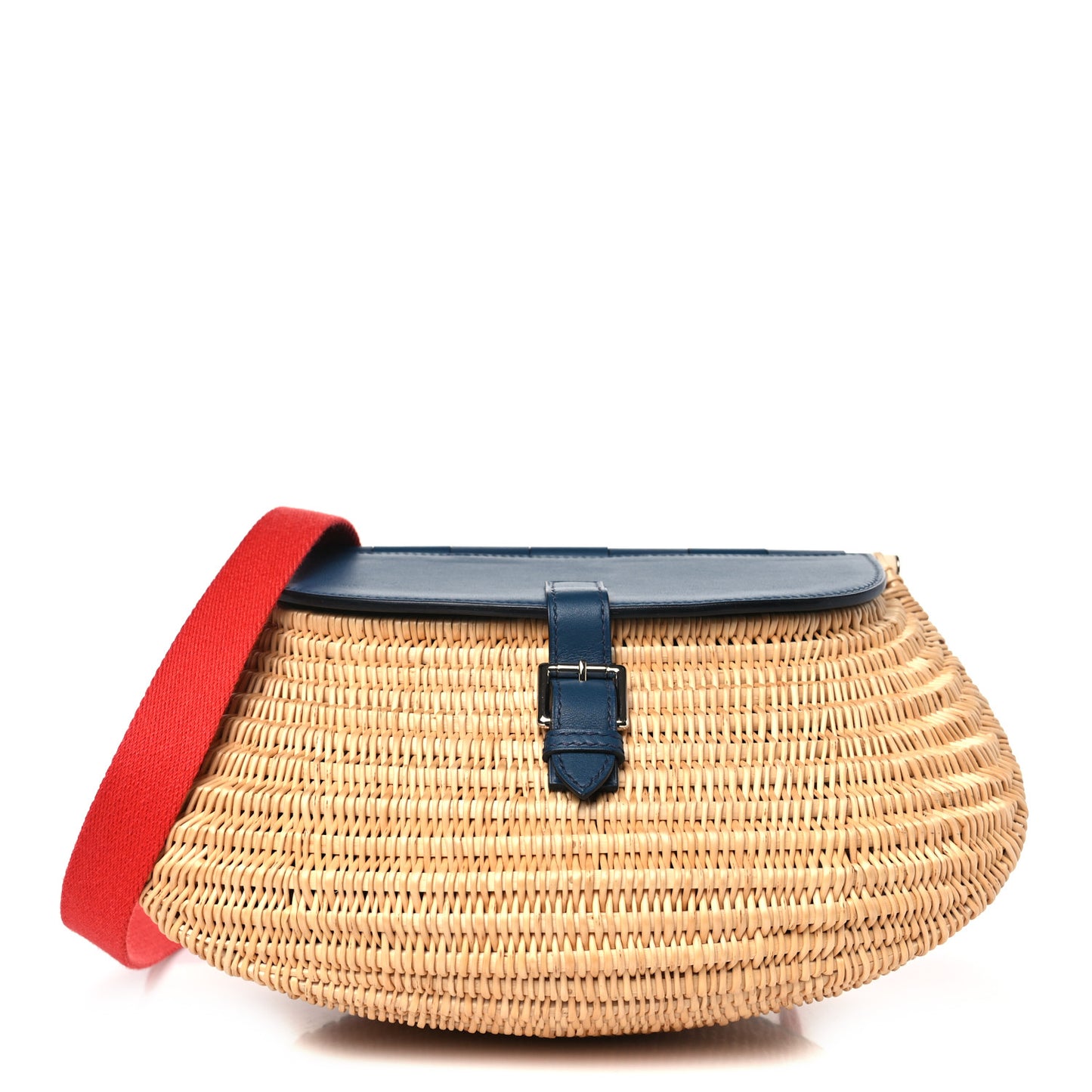 Swift Wicker Picnic Fishing Bag Bleu de Prusse