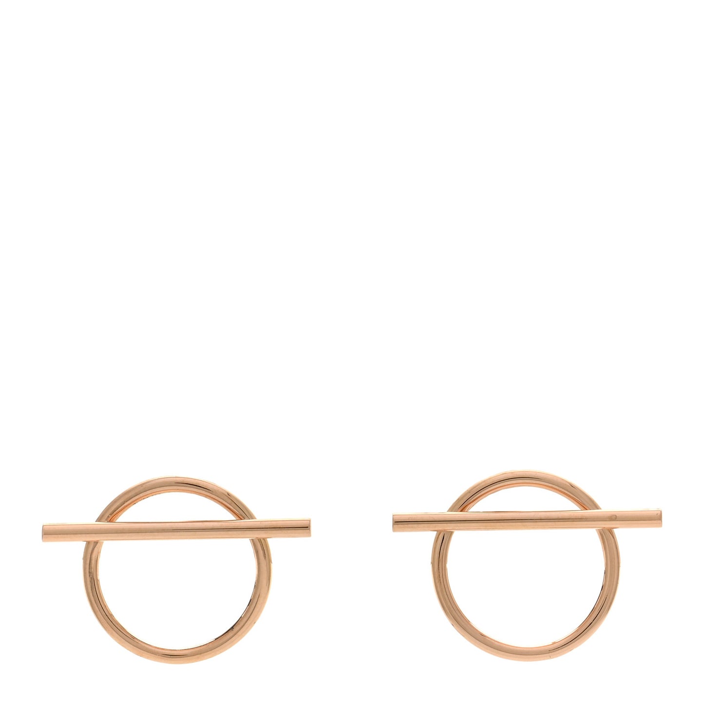 18K Rose Gold MM Echappee Earrings
