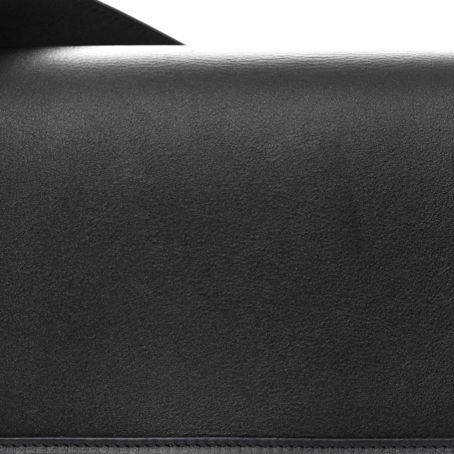 Celine Shiny Smooth Calfskin Medium Frame Shoulder Bag Black Navy 8 of 15