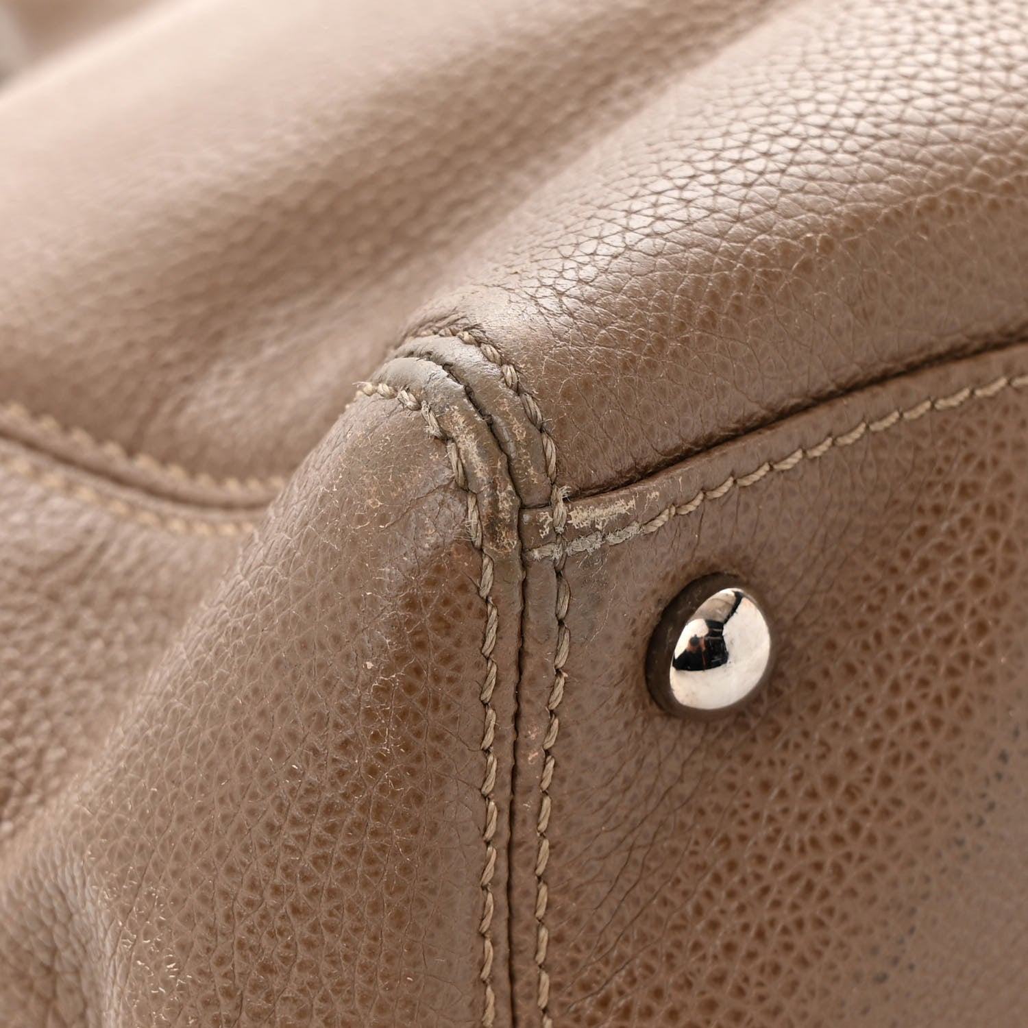 Chanel Calfskin Cerf Executive Shopper Tote Light Brown 13 of 19