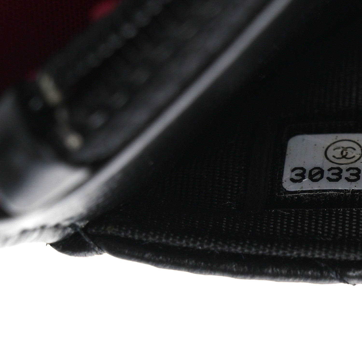 Chanel Lambskin Quilted Chain Around Wallet On Chain WOC Black 8 of 11