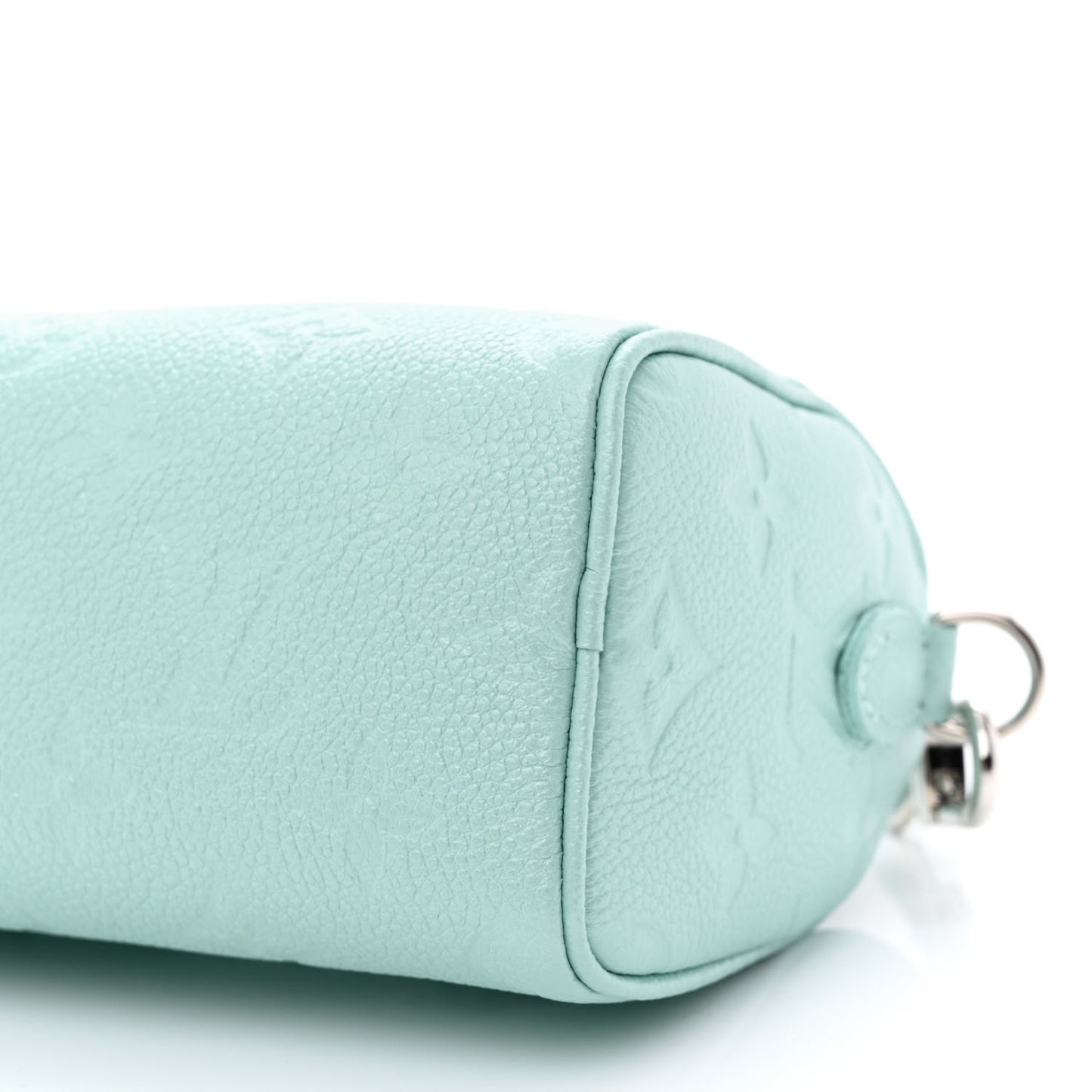Empreinte Monogram Nano Speedy Pearly Lagoon Turquoise