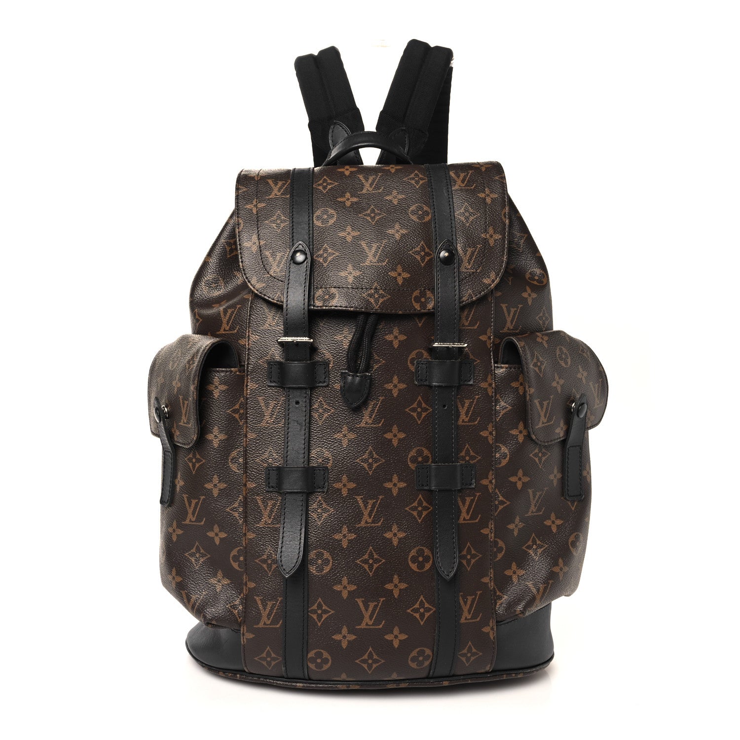 Louis Vuitton Monogram Macassar Christopher MM Backpack 1 of 10