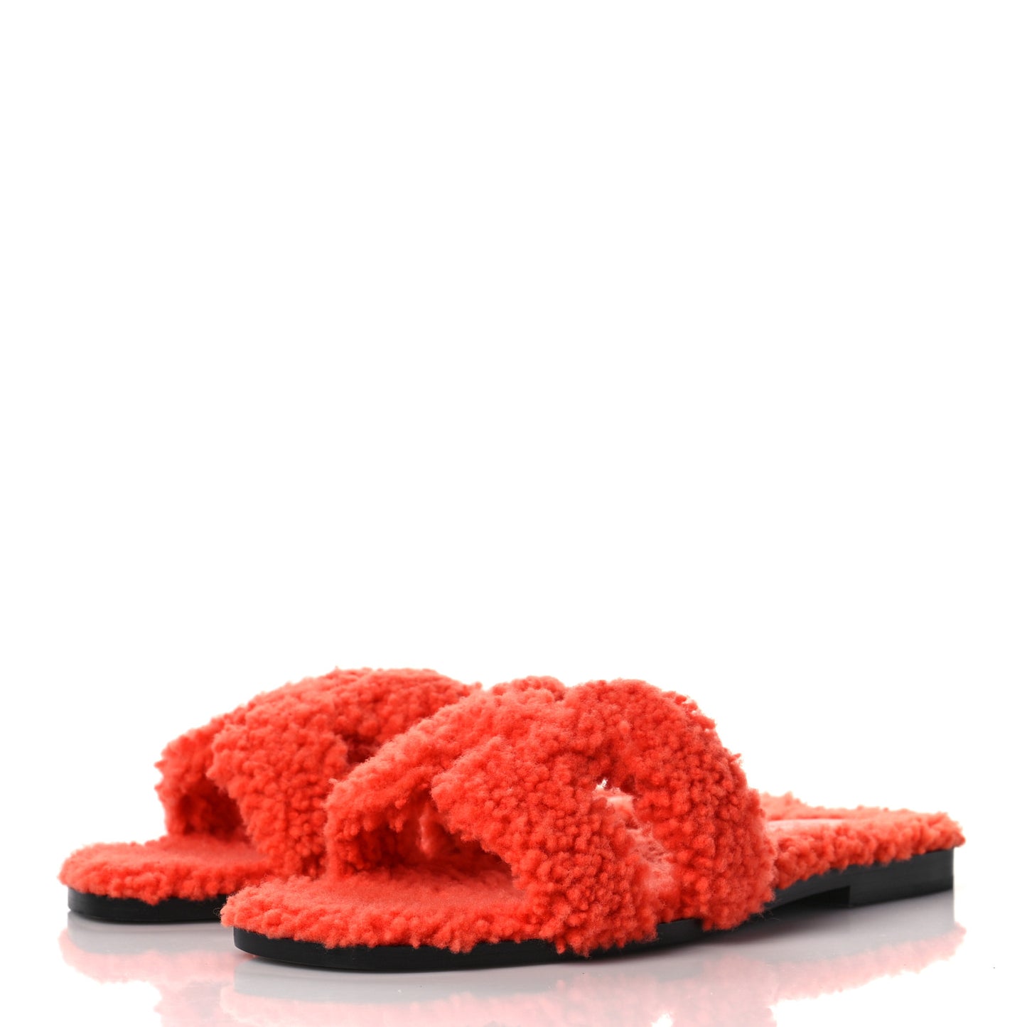 Woolskin Oran Sandals 37 Orange
