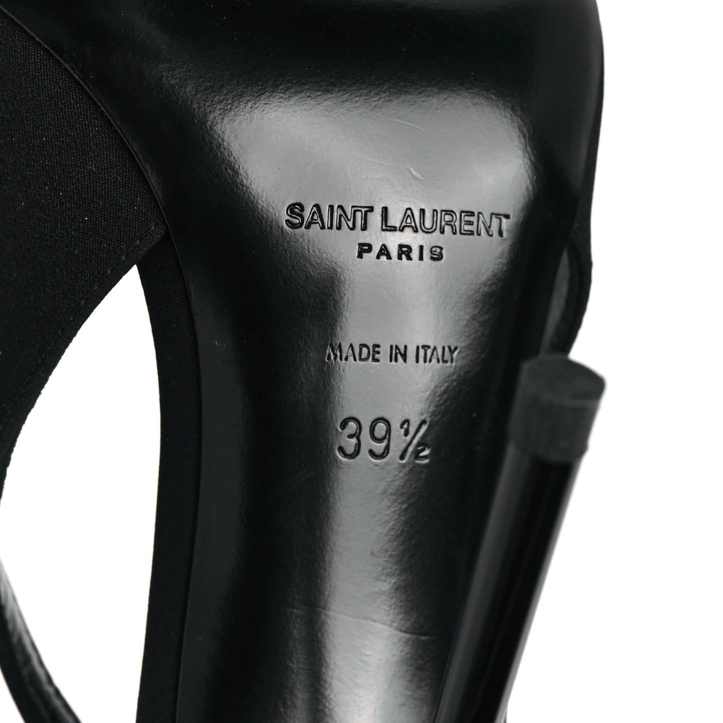 Maxine 115mm Slingback Pumps 39.5 Black