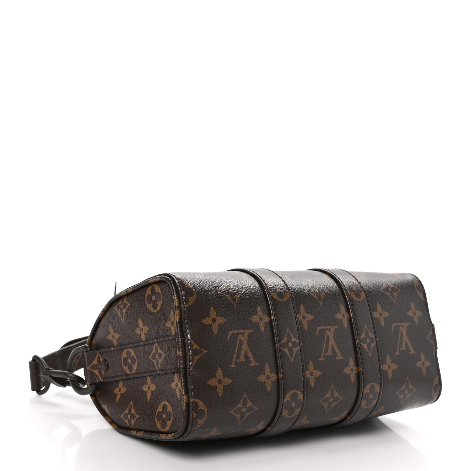 Louis Vuitton Metallic Monogram Portrait Keepall Bandouliere 25 Brown 4 of 9