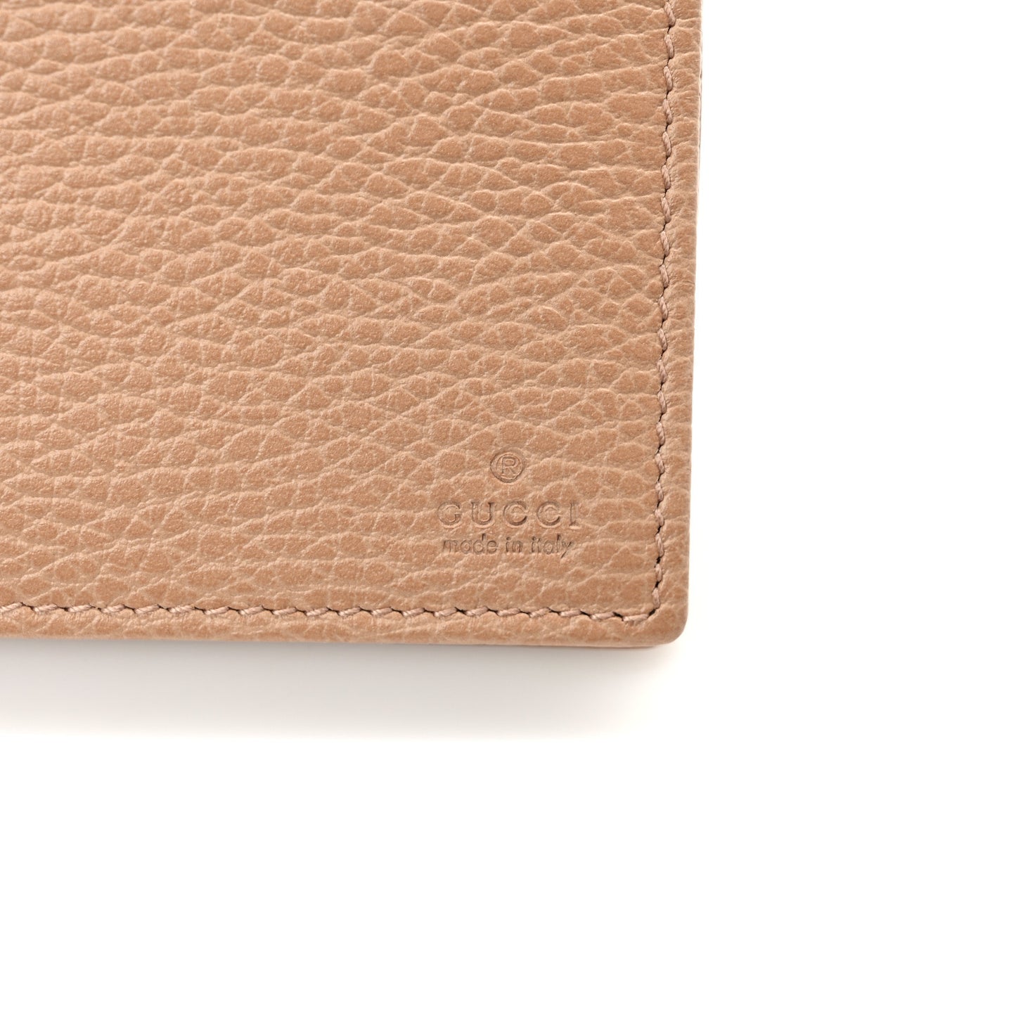 Dollar Calfskin Mini Swing Wallet Bag Camelia Mineral Blue
