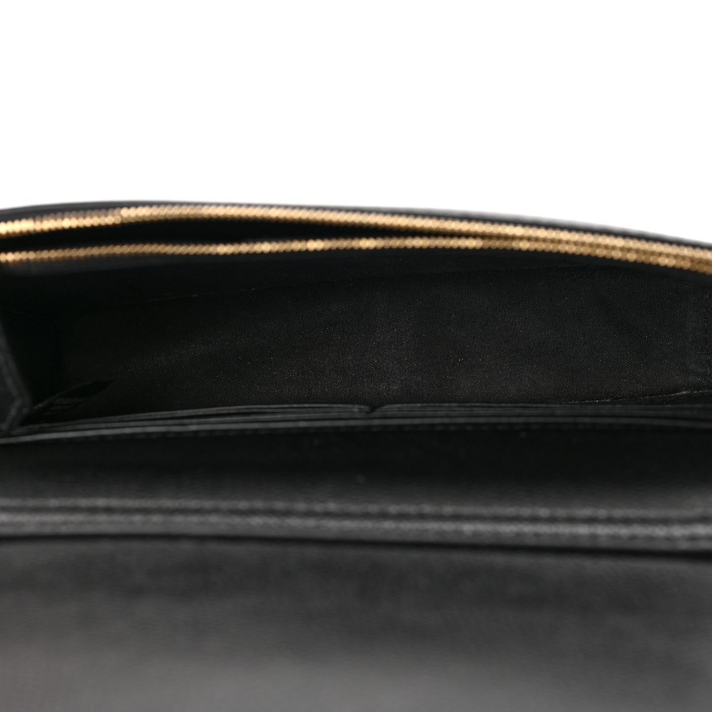 Vitello Cruise F is Fendi Bi-Color FF 1974 Embossed Medium Envelope Wallet On Chain Black Maya