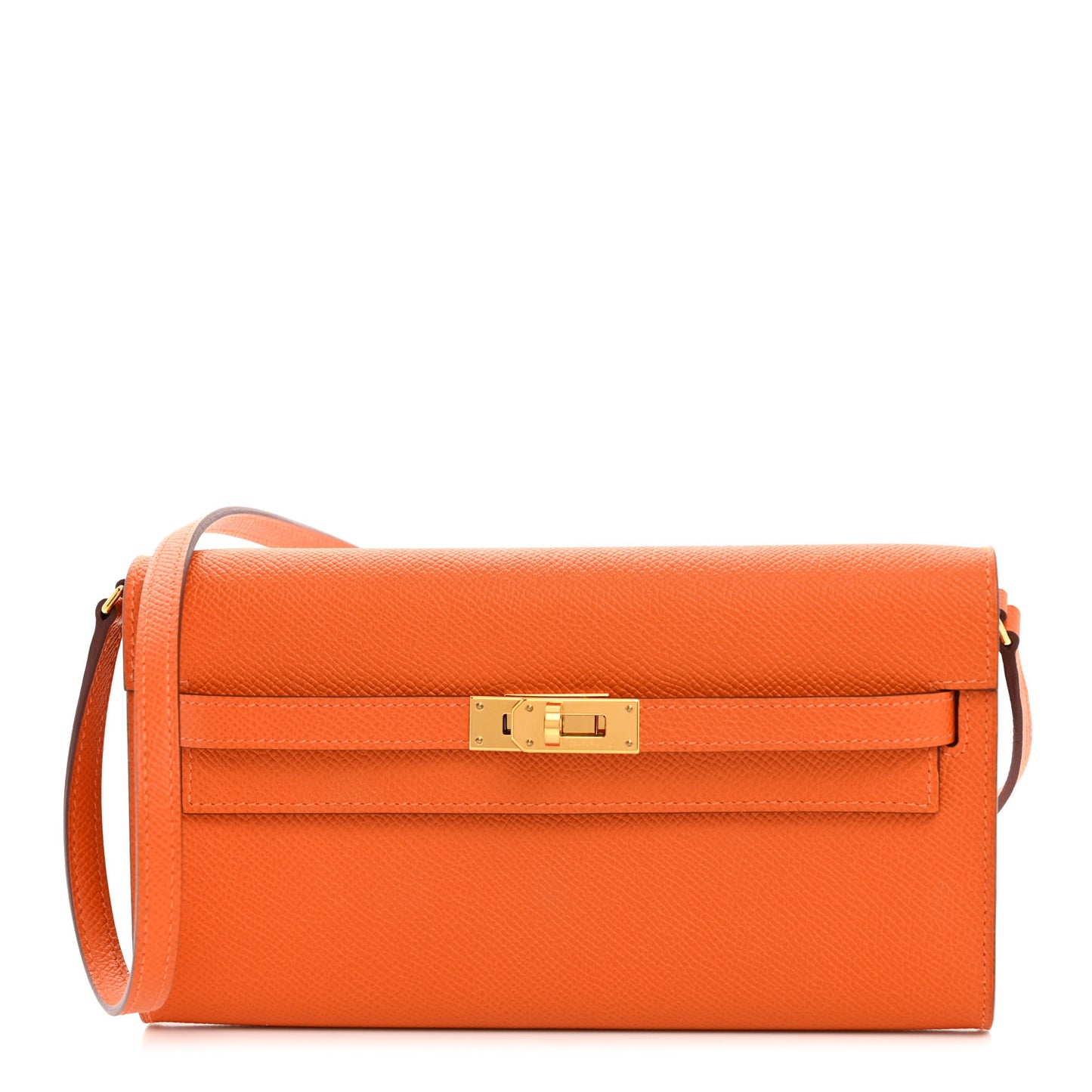 Epsom Kelly Wallet To Go Orange
