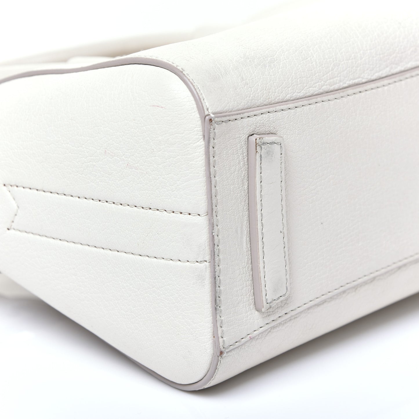 Sugar Goatskin Small Antigona Off White