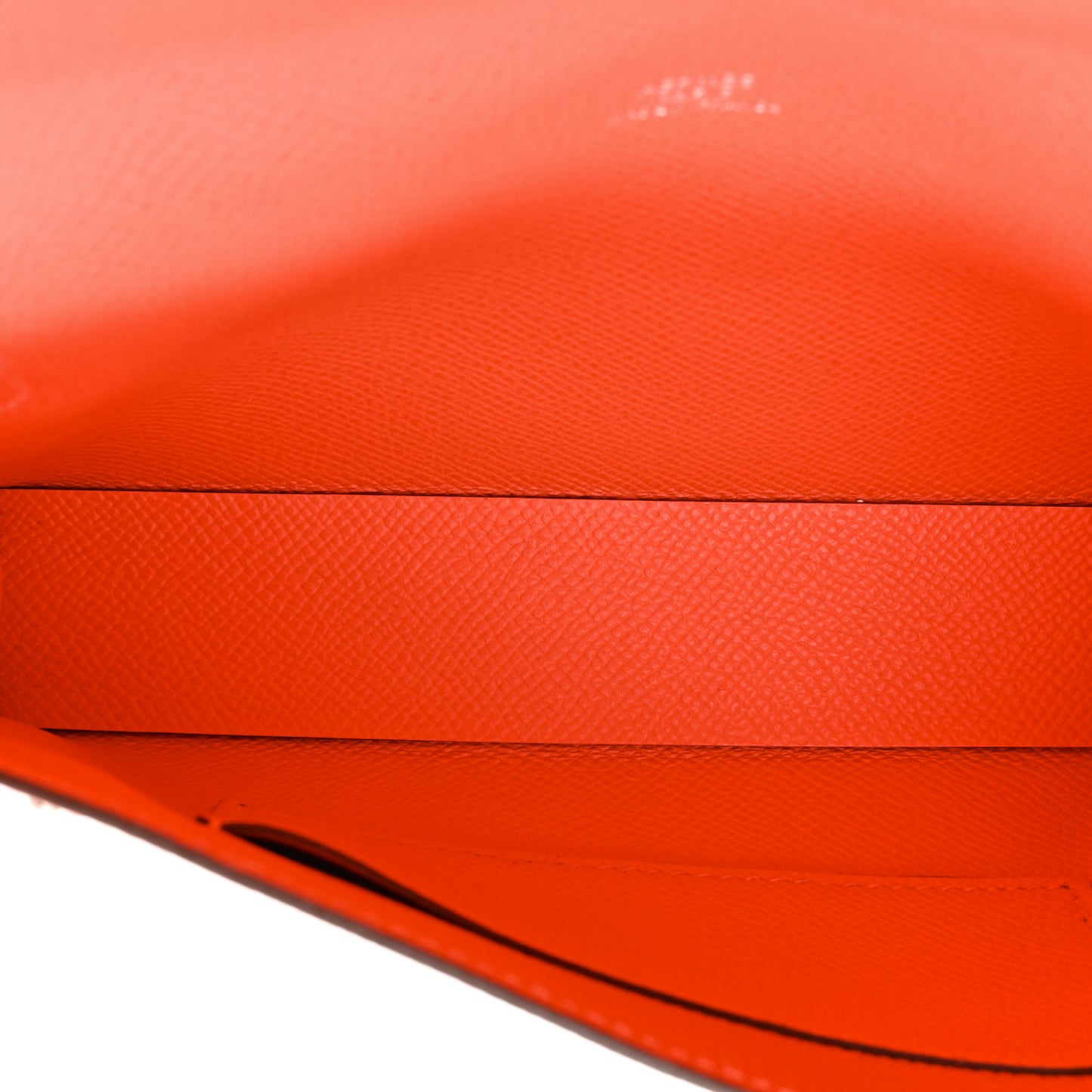 Epsom Hermesnap Wallet Orange Poppy