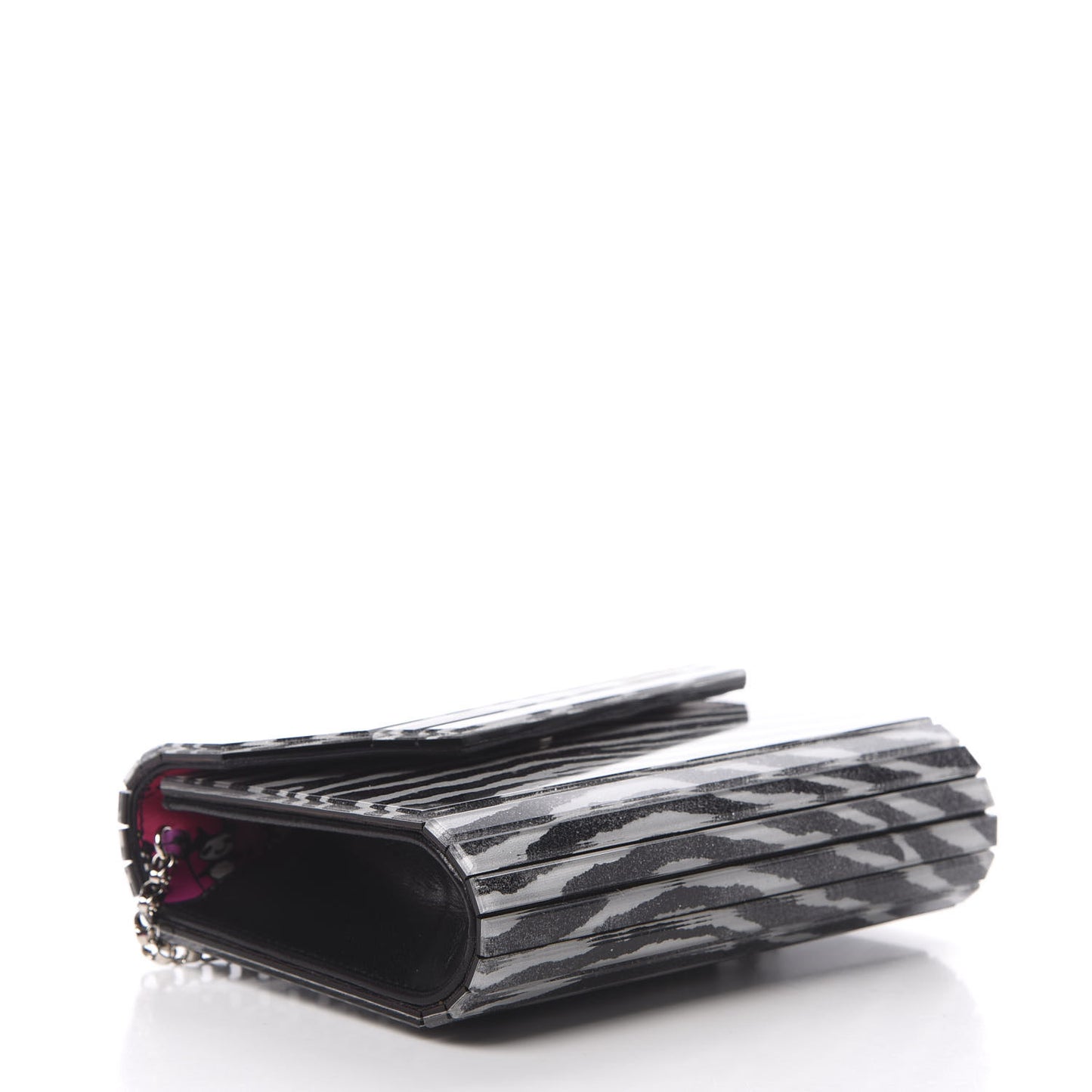 Acrylic Zebra Candy Clutch