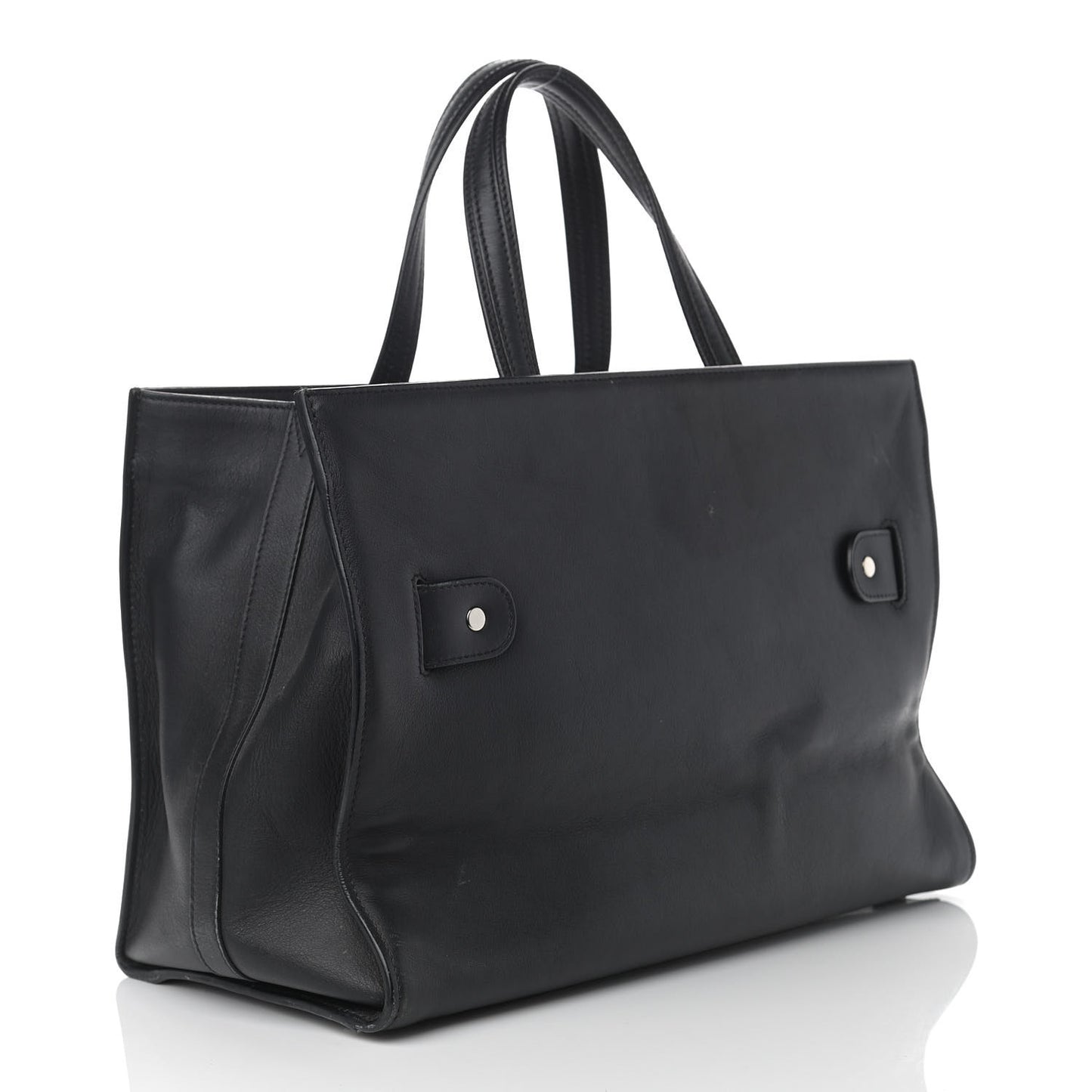 Calfskin Small PS11 Tote Black