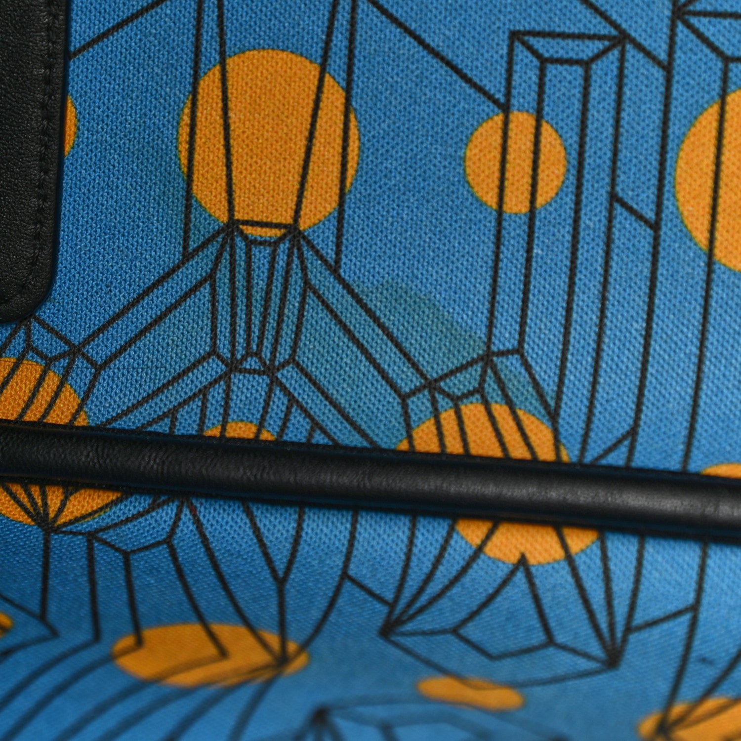 MCM Visetos Medium Project Reversible Shopper Tote Munich Blue 16 of 29