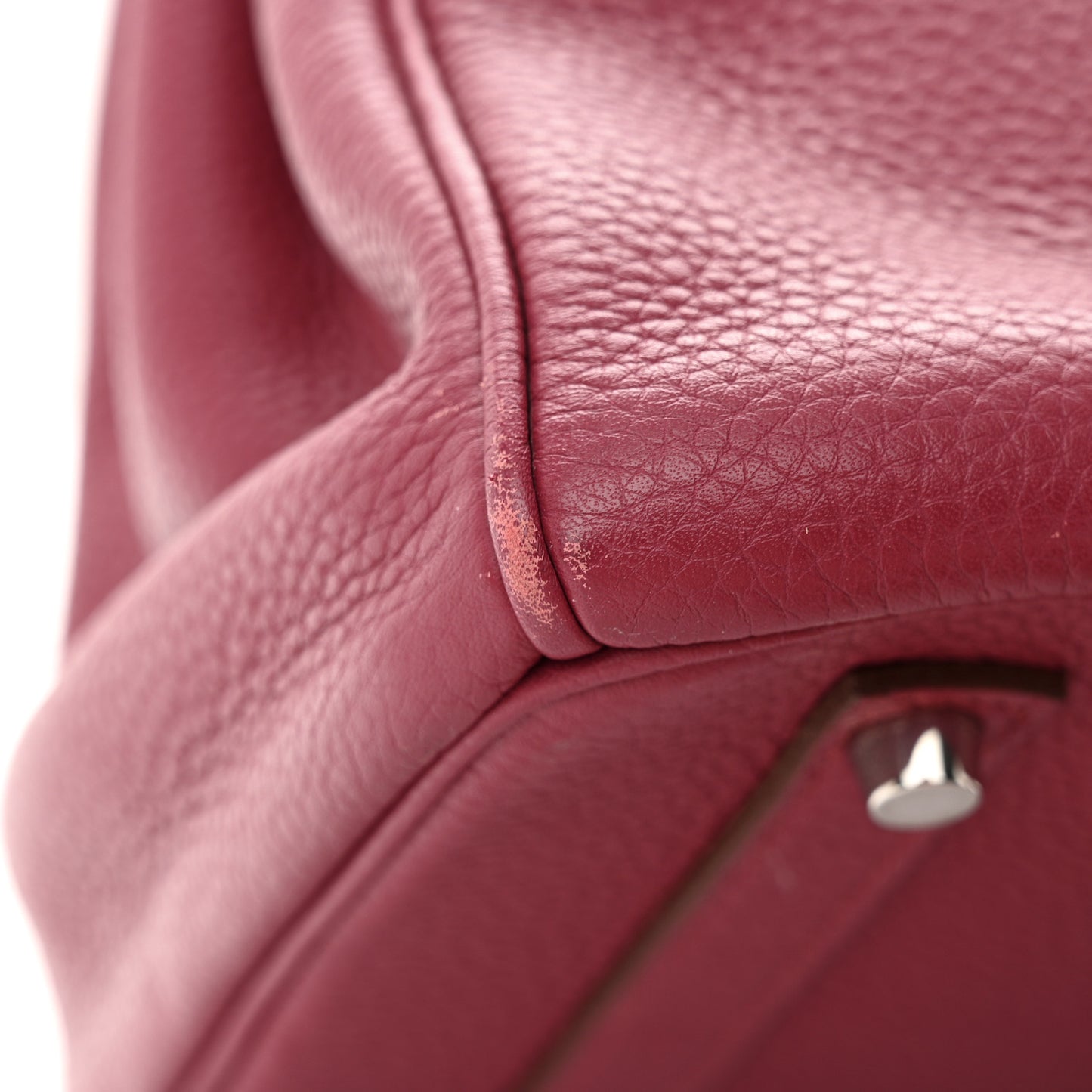 Taurillon Clemence Birkin 35 Rubis