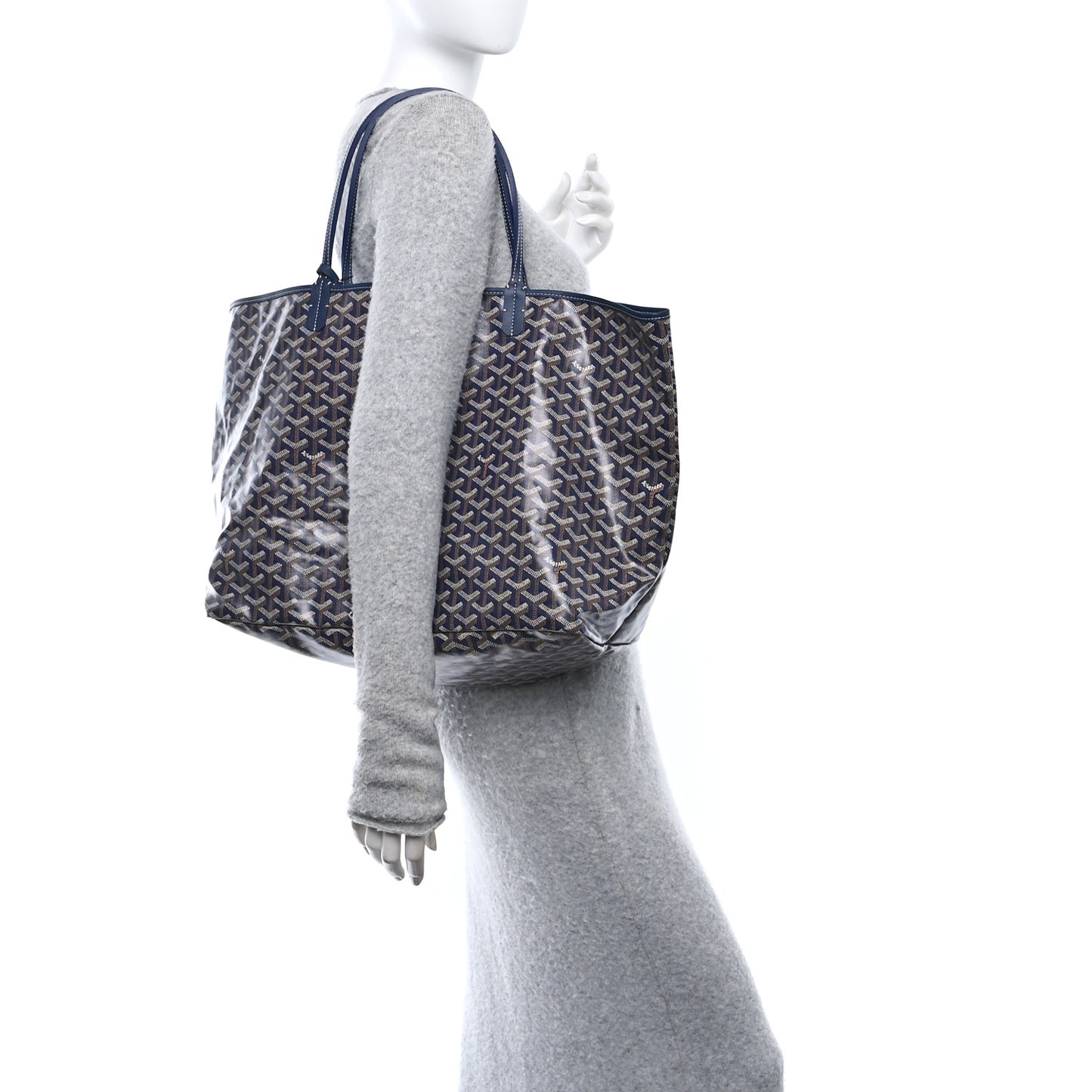 Goyardine Saint Louis GM Navy