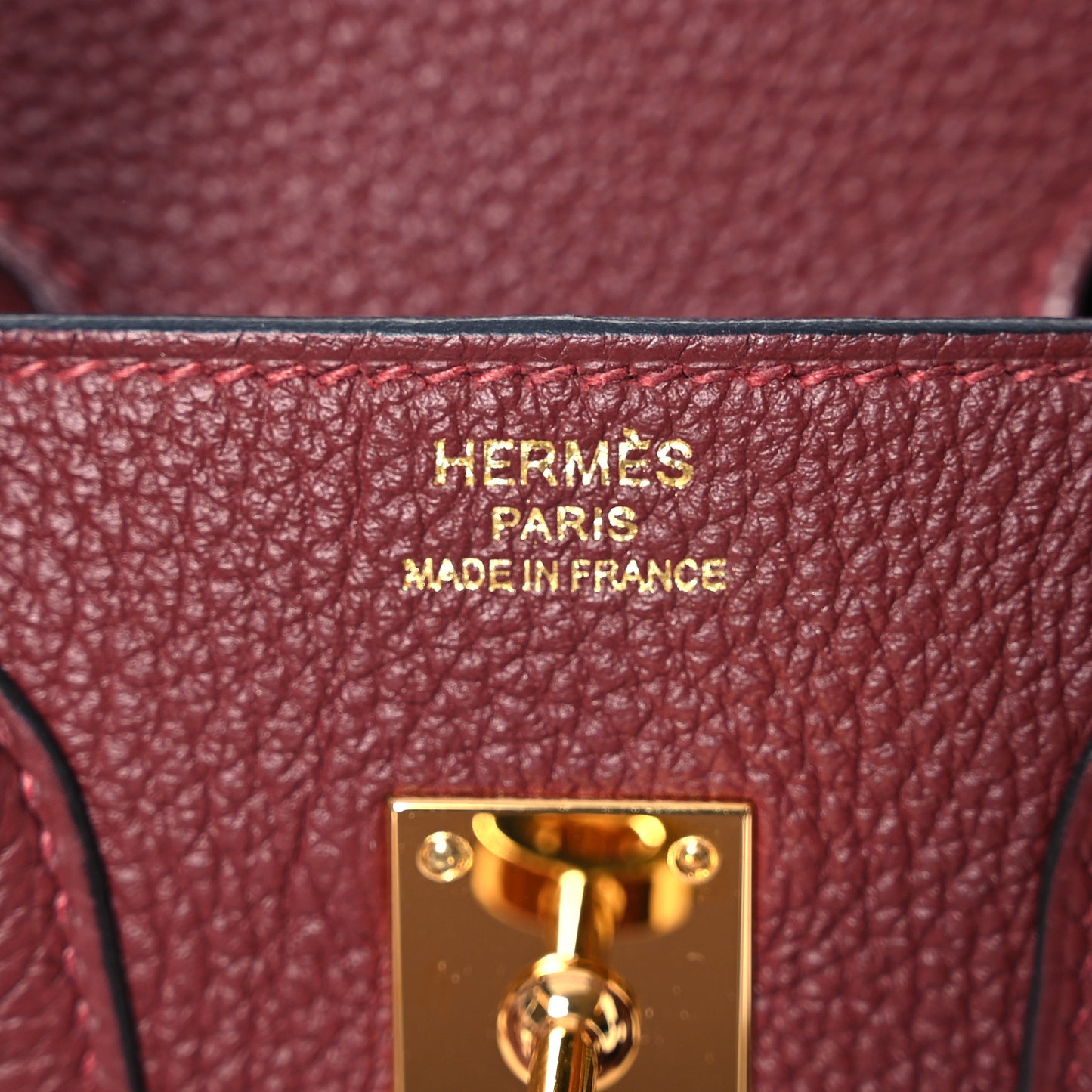 Togo Birkin 25 Rouge H