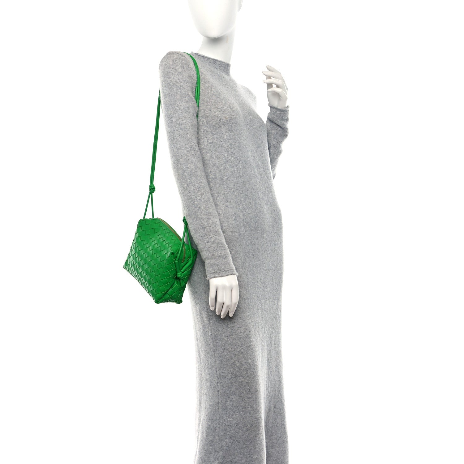 Bottega Veneta Nappa Intrecciato Small Loop Camera Bag Parakeet 2 of 8