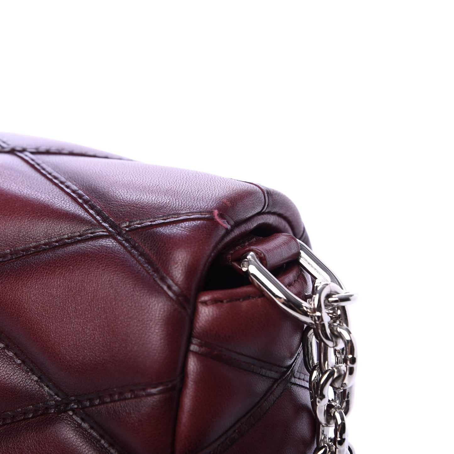 Lambskin Malletage GO-14 PM Bordeaux