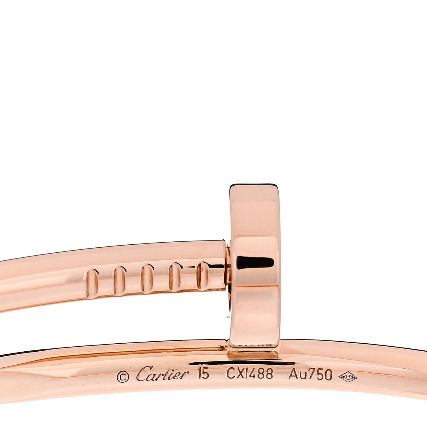 18K Pink Gold Juste Un Clou Bracelet 15
