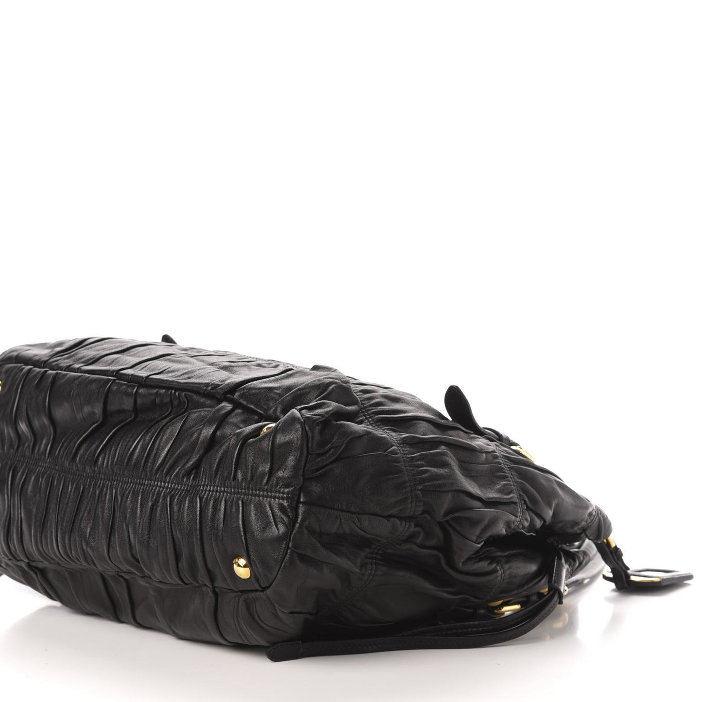 Nappa Gaufre Antik Tote Black