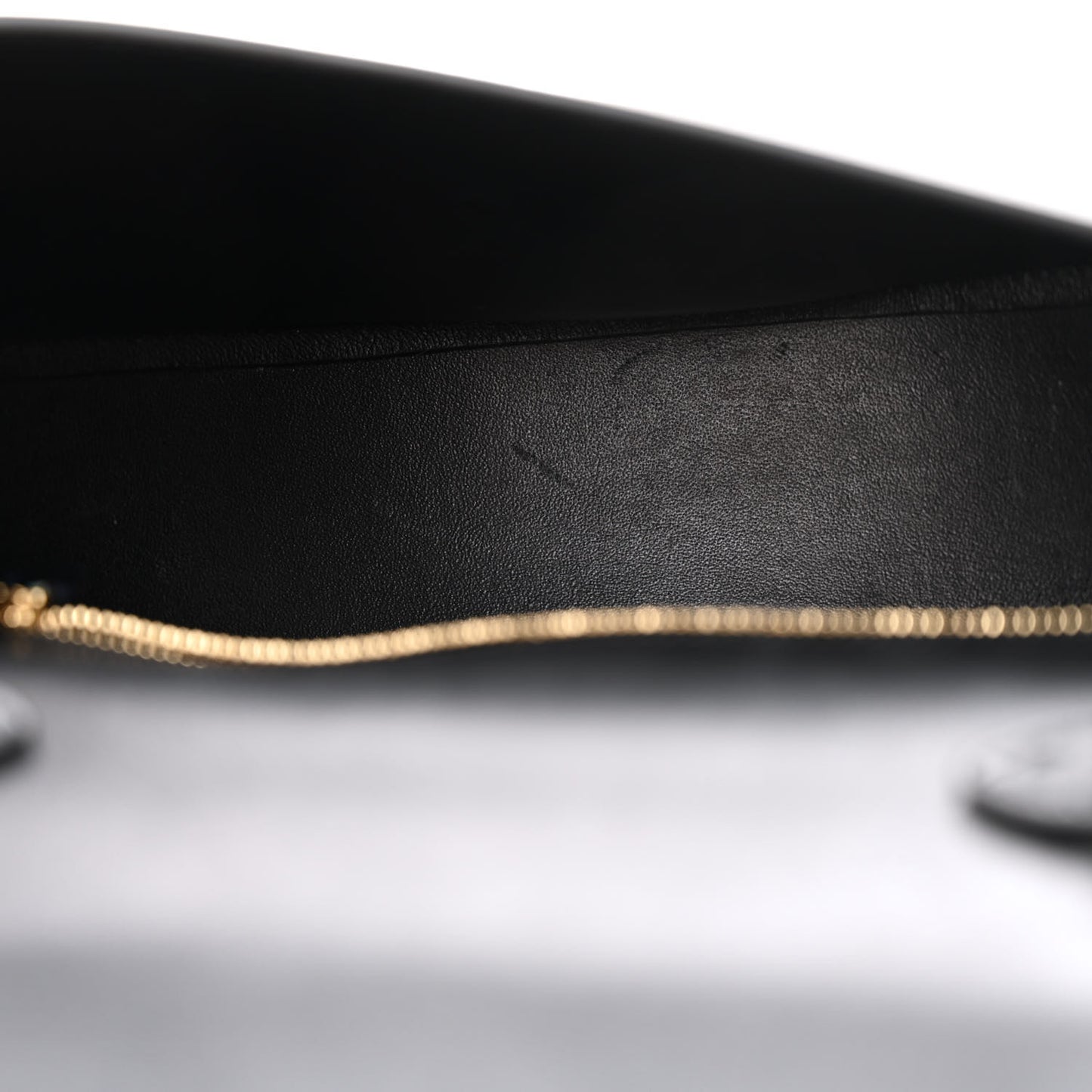 Calfskin Aura Shoulder Bag Black