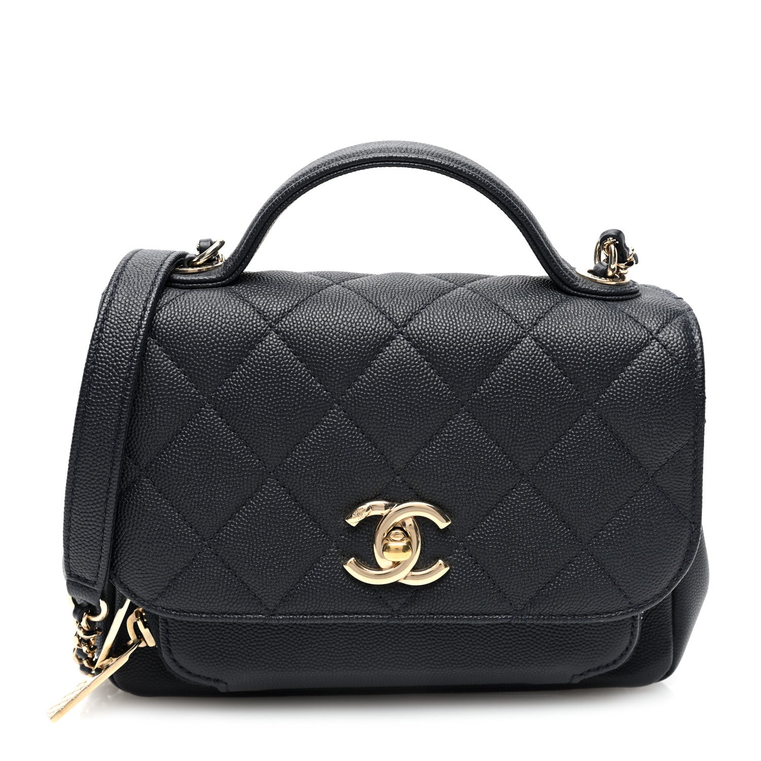 Chanel Caviar Quilted Small Business Affinity Flap Black 1 of 10