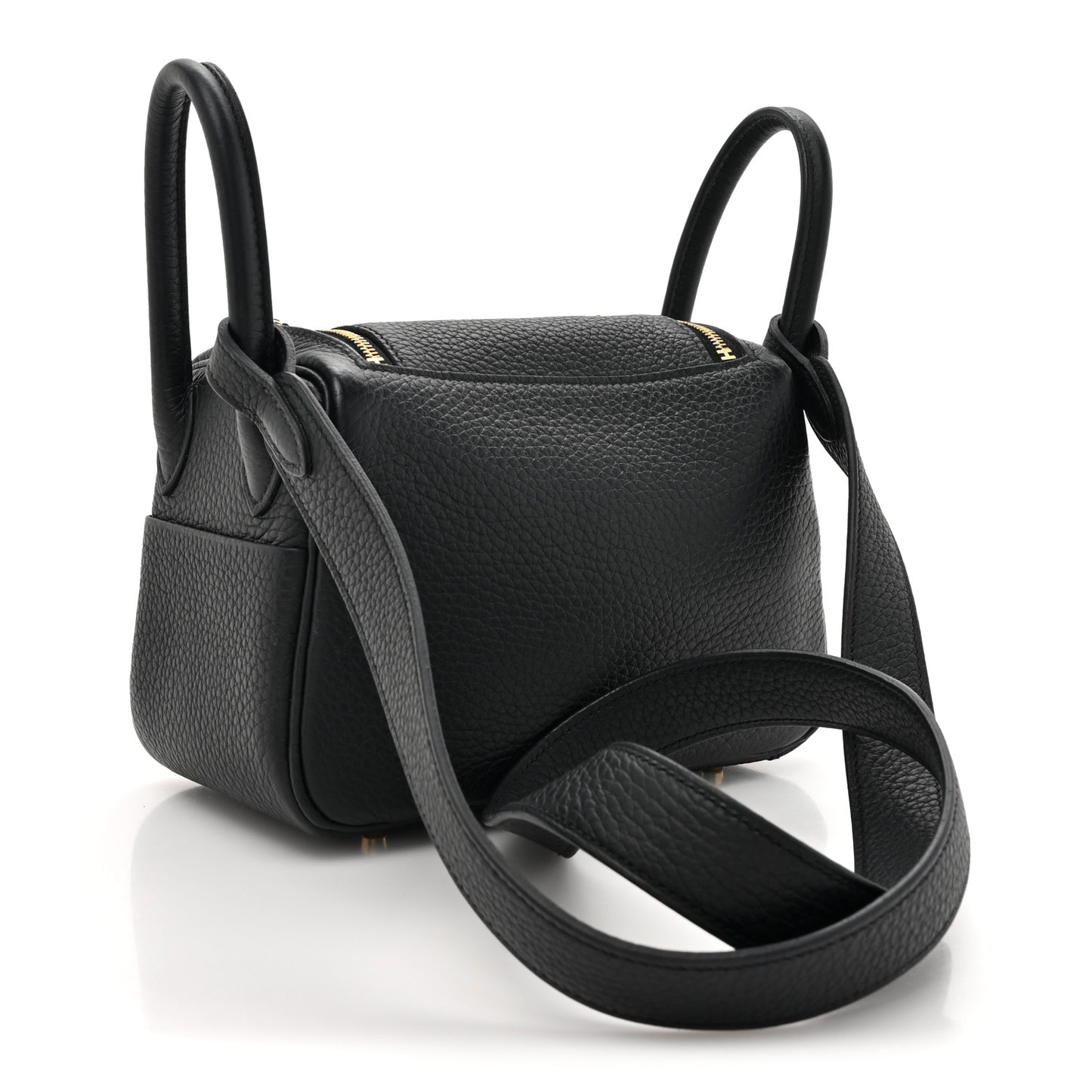 Taurillon Clemence Mini Lindy 20 Black