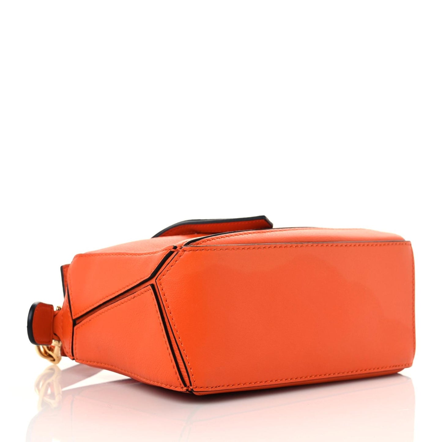 Calfskin Mini Puzzle Bag Orange
