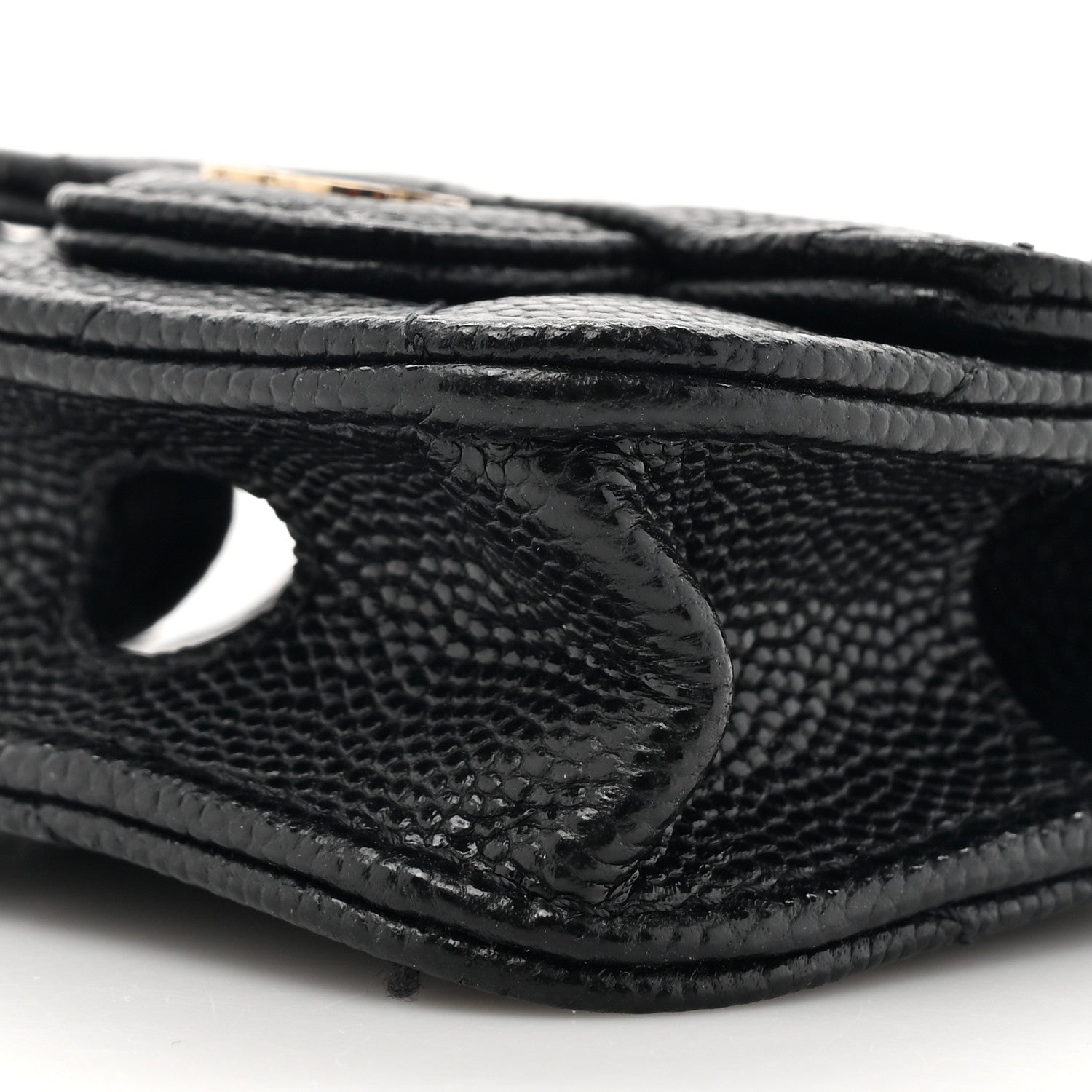 Chanel Caviar Quilted Airpods Pro Case Black 10 of 14