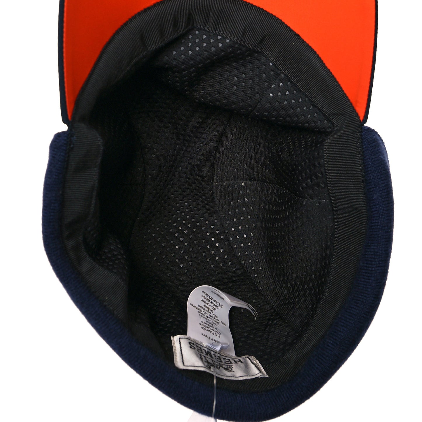 Waterproof Fabric Cashmere Blizzard Riding Cap 58 Navy