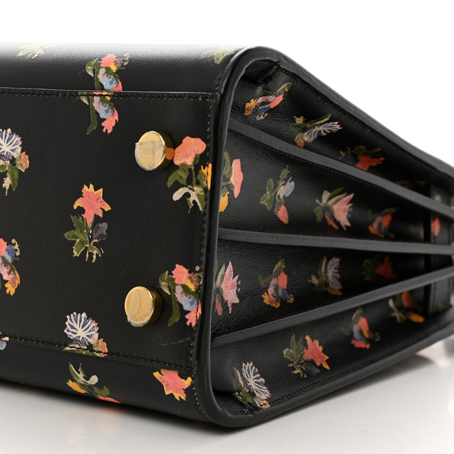 Calfskin Prairie Printed Baby Sac De Jour Black Multicolor