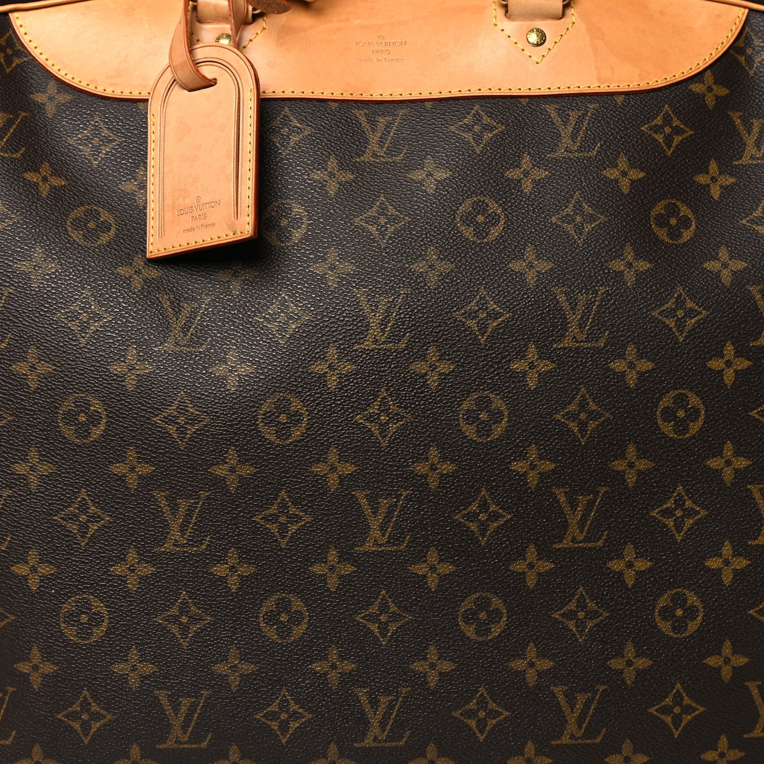 Louis Vuitton Monogram Alize 2 Compartment Luggage Travel Bag 8 of 12