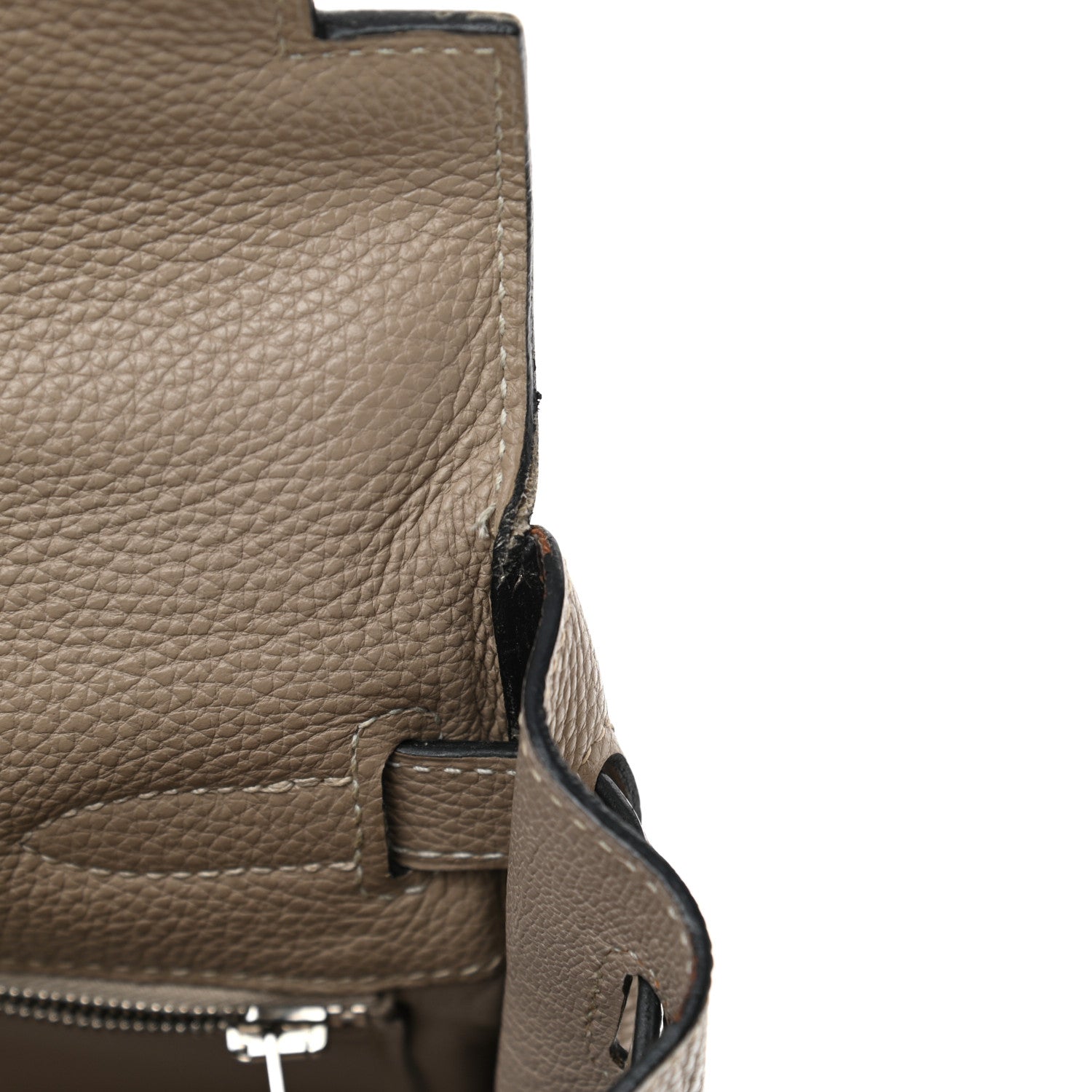Hermes Togo Kelly Retourne 35 Gris Tourterelle 13 of 17