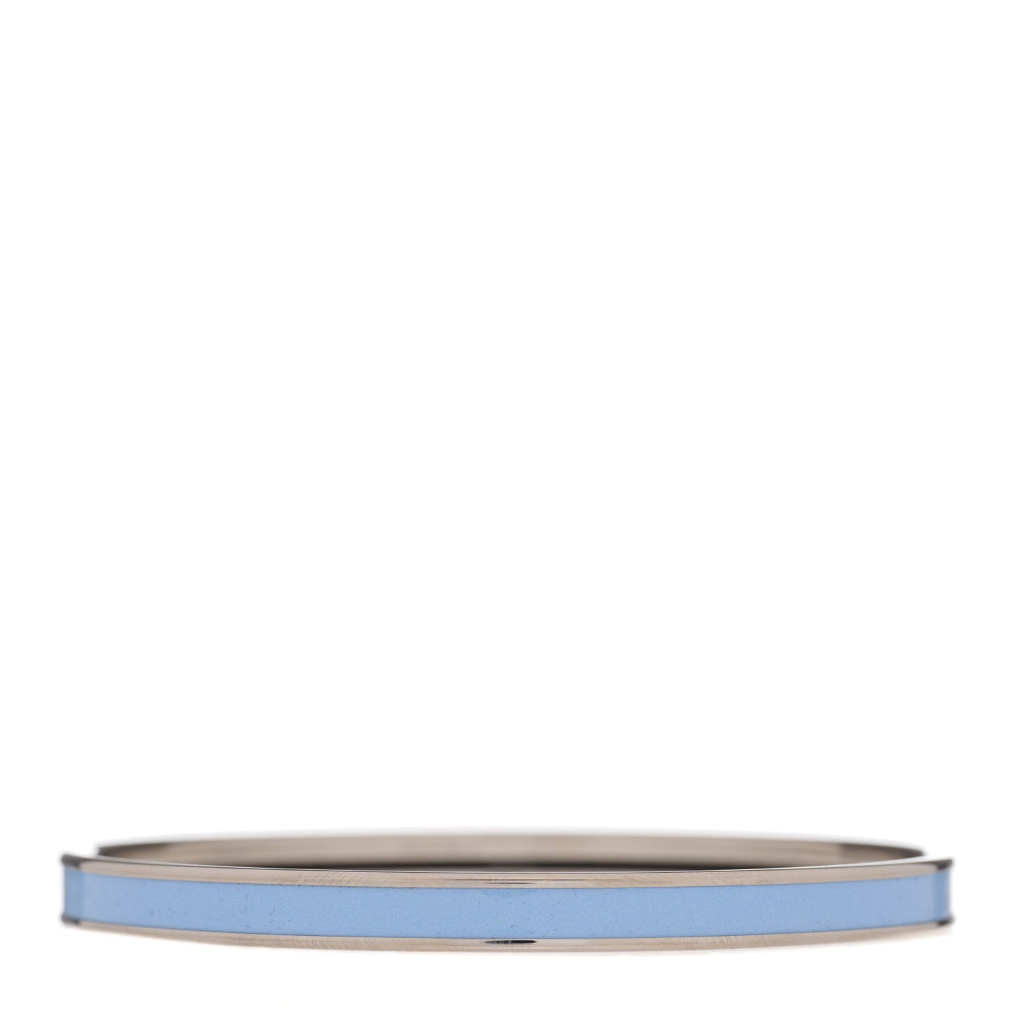 Enamel Printed Extra Narrow Bracelet 70 Bleu Polaire