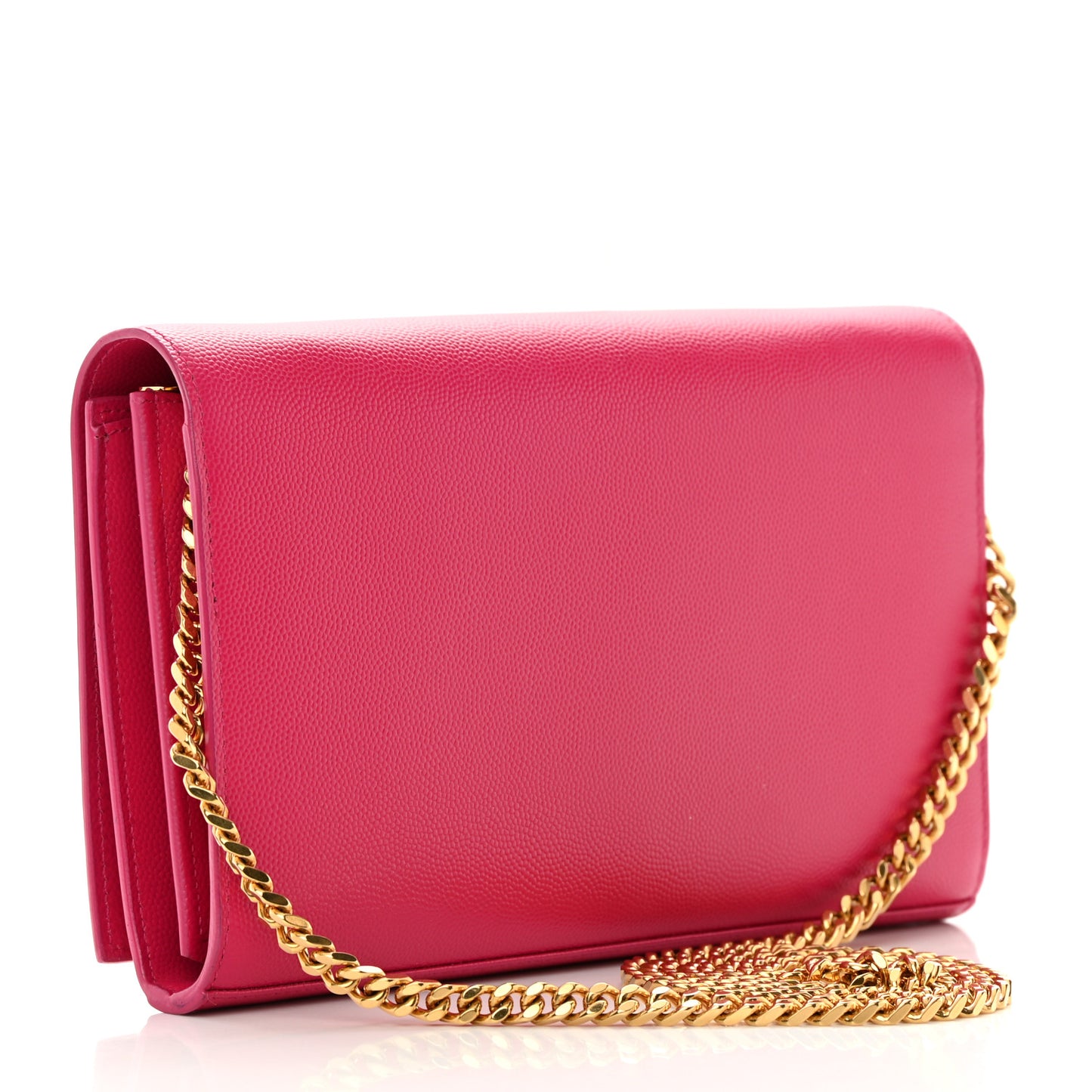 Grain De Poudre Monogram Chain Wallet Bubblegum