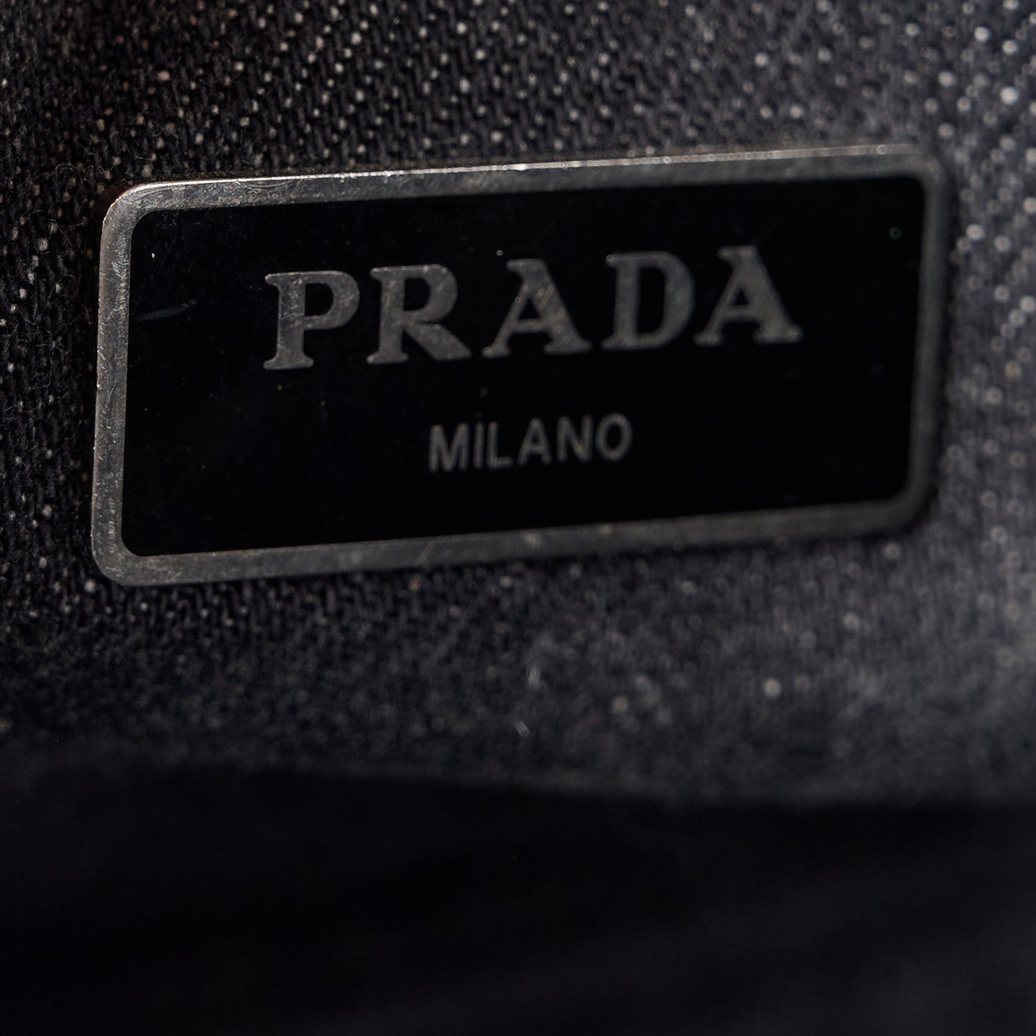 Prada Canapa Small Logo Tote Black 7 of 16