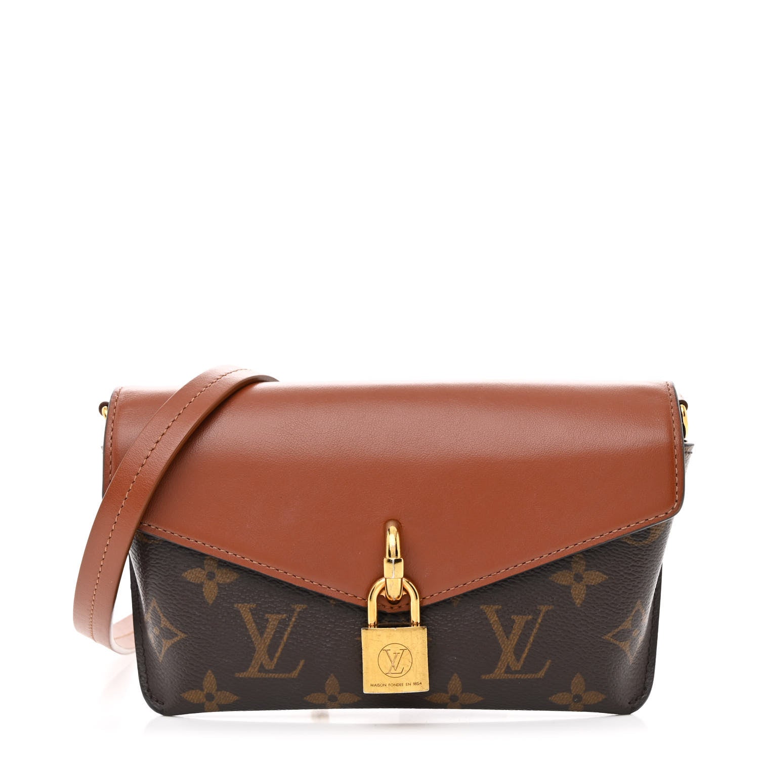 Louis Vuitton Monogram Padlock On Strap Caramel 1 of 11