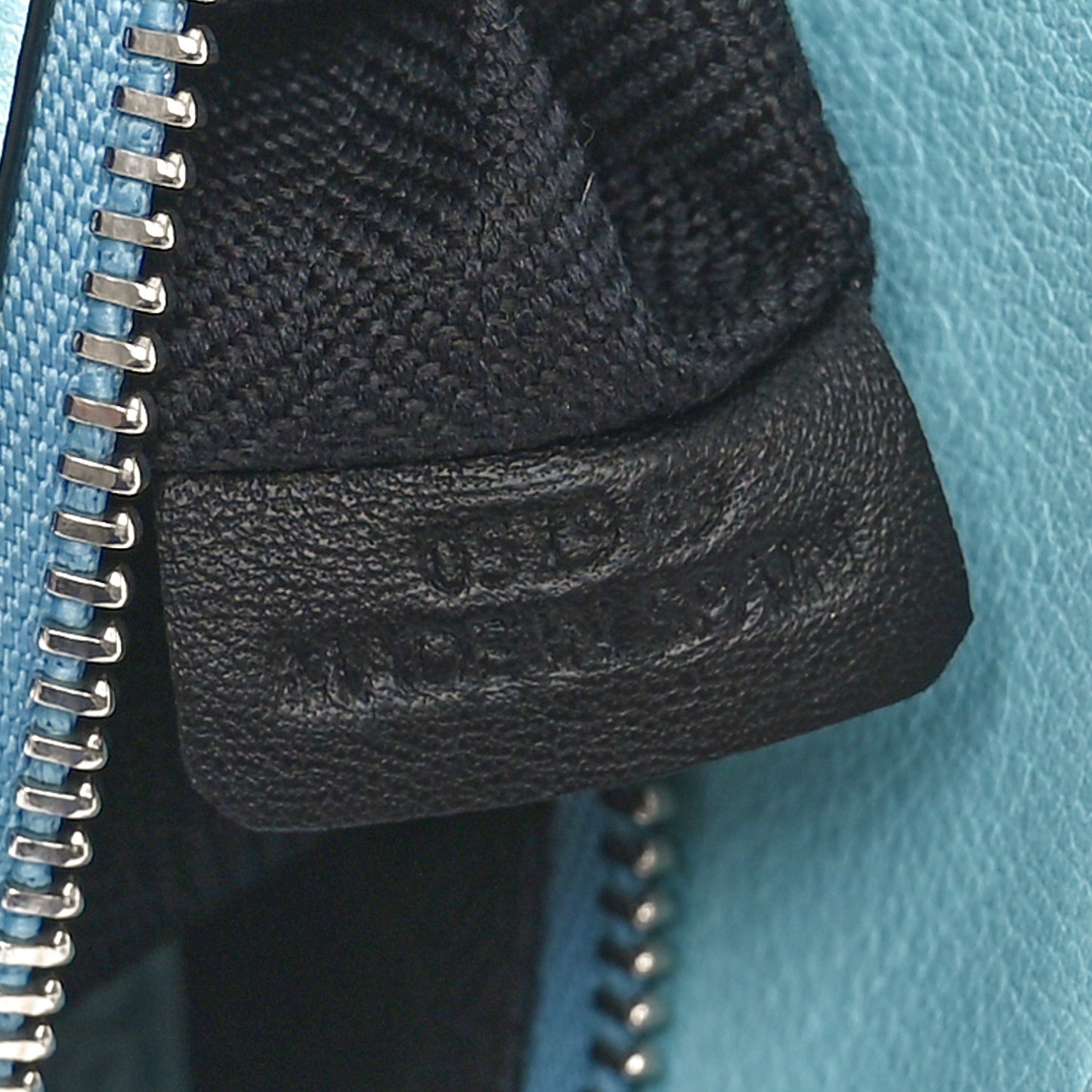 Calfskin Mini Puzzle Bag Light Blue