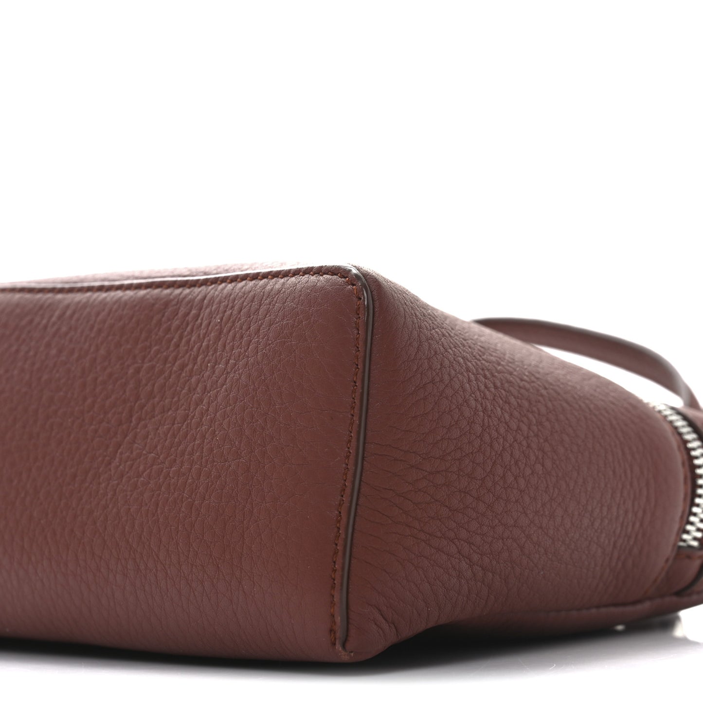 Grained Calfskin L19 Extra Pocket Pouch Kummel
