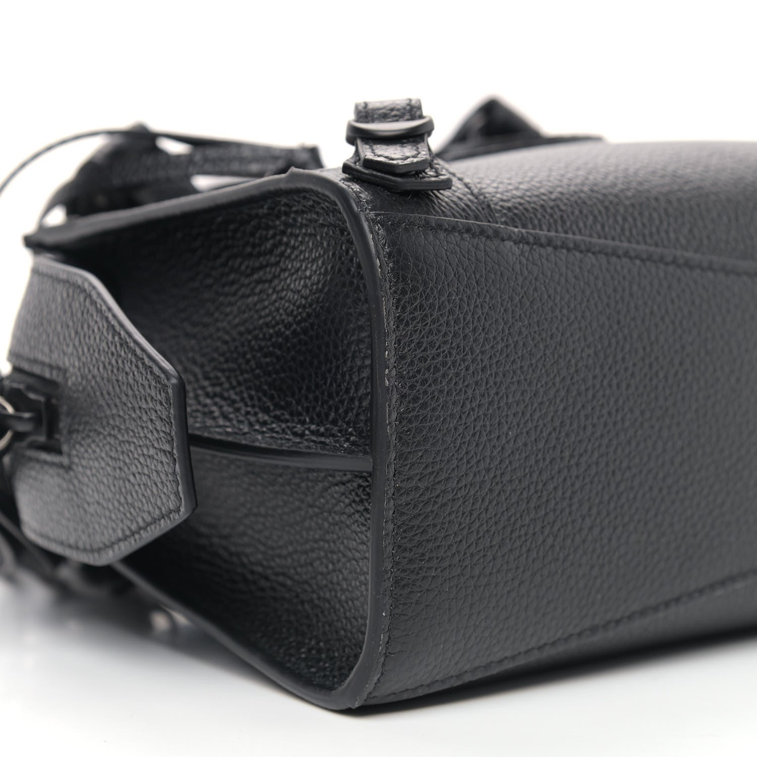 Balenciaga Grained Calfskin Neo Classic Black Hardware Mini City Black 6 of 7