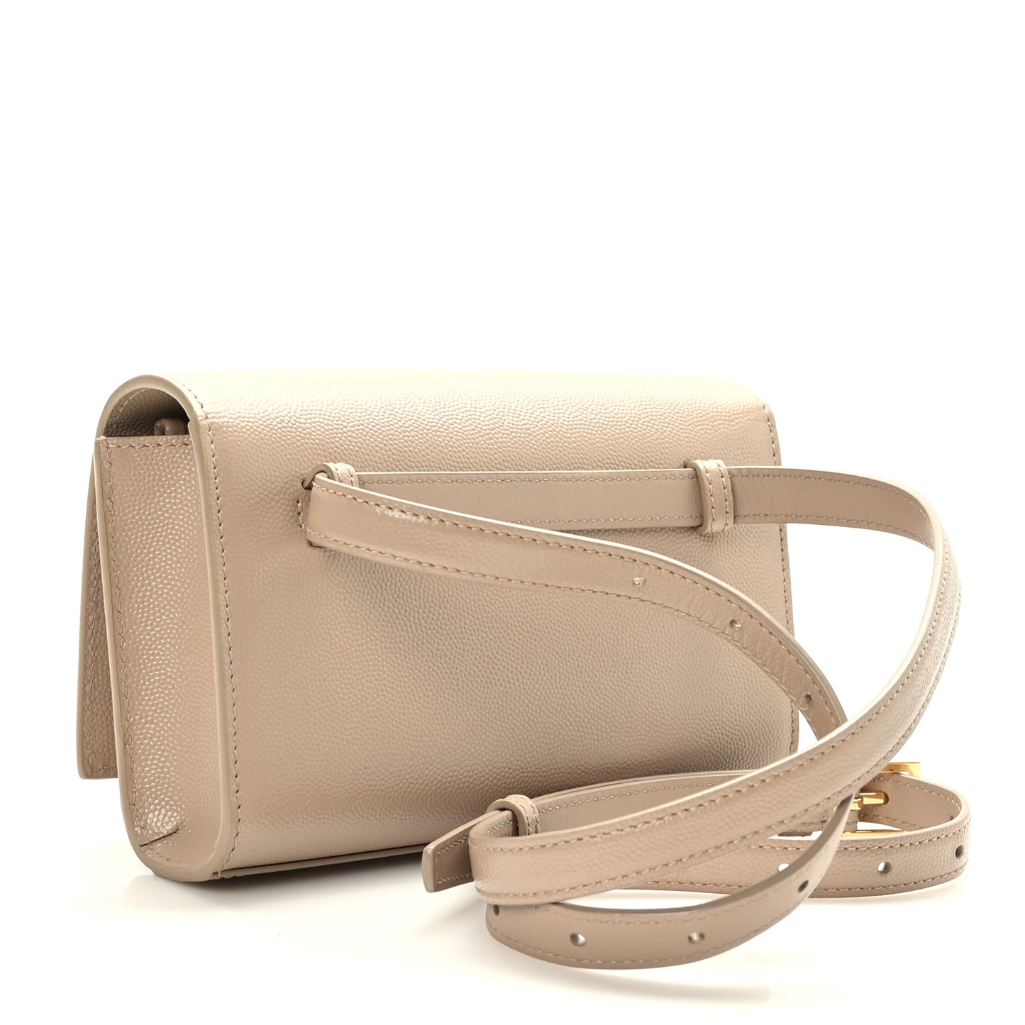Grain De Poudre Monogram Kate Belt Bag Dark Beige