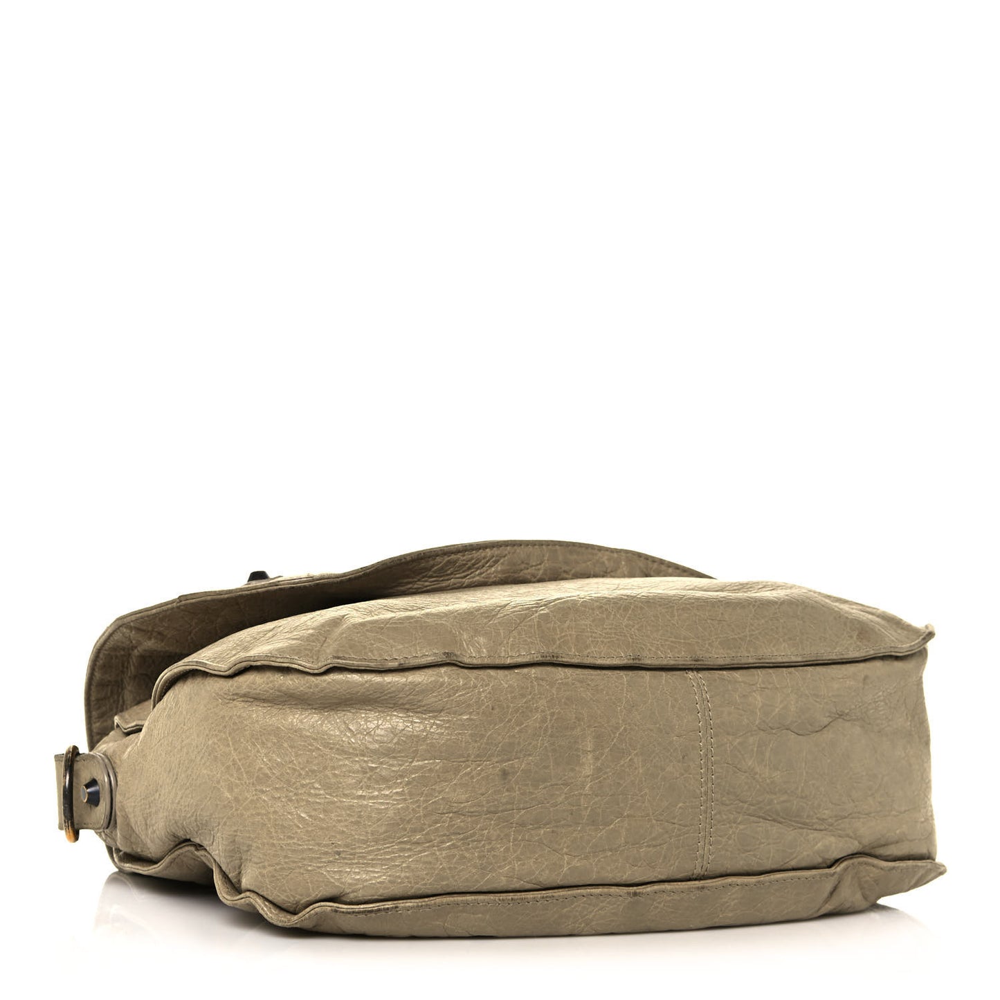 Agneau Classic Hardware Neo Folk Messenger Beige Latte