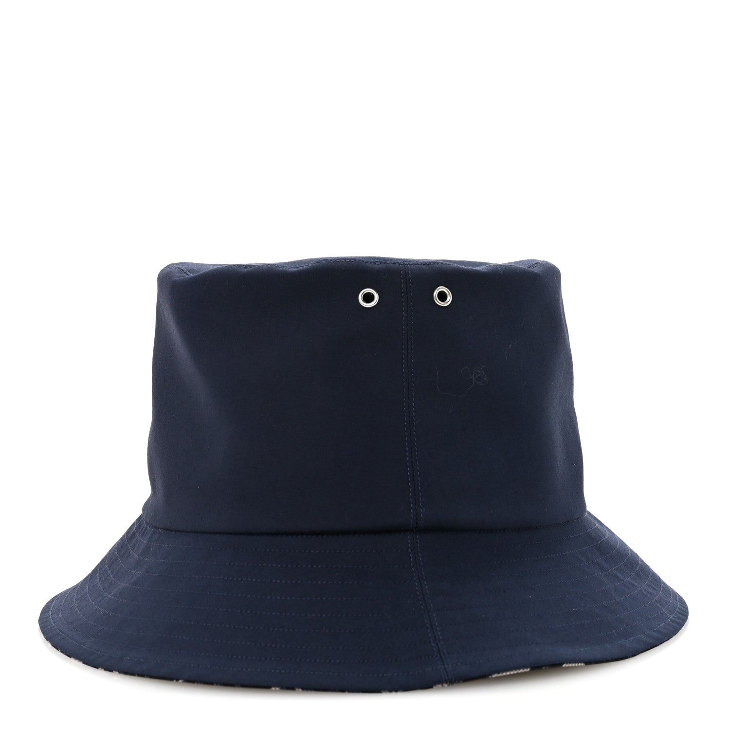 Christian Dior Oblique Reversible Teddy-D Brim Bucket Hat 58 Blue