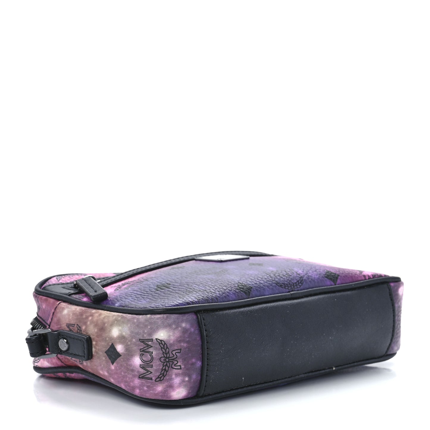 Galaxy Visetos Small Heritage Line Camera Crossbody Bag Multicolo