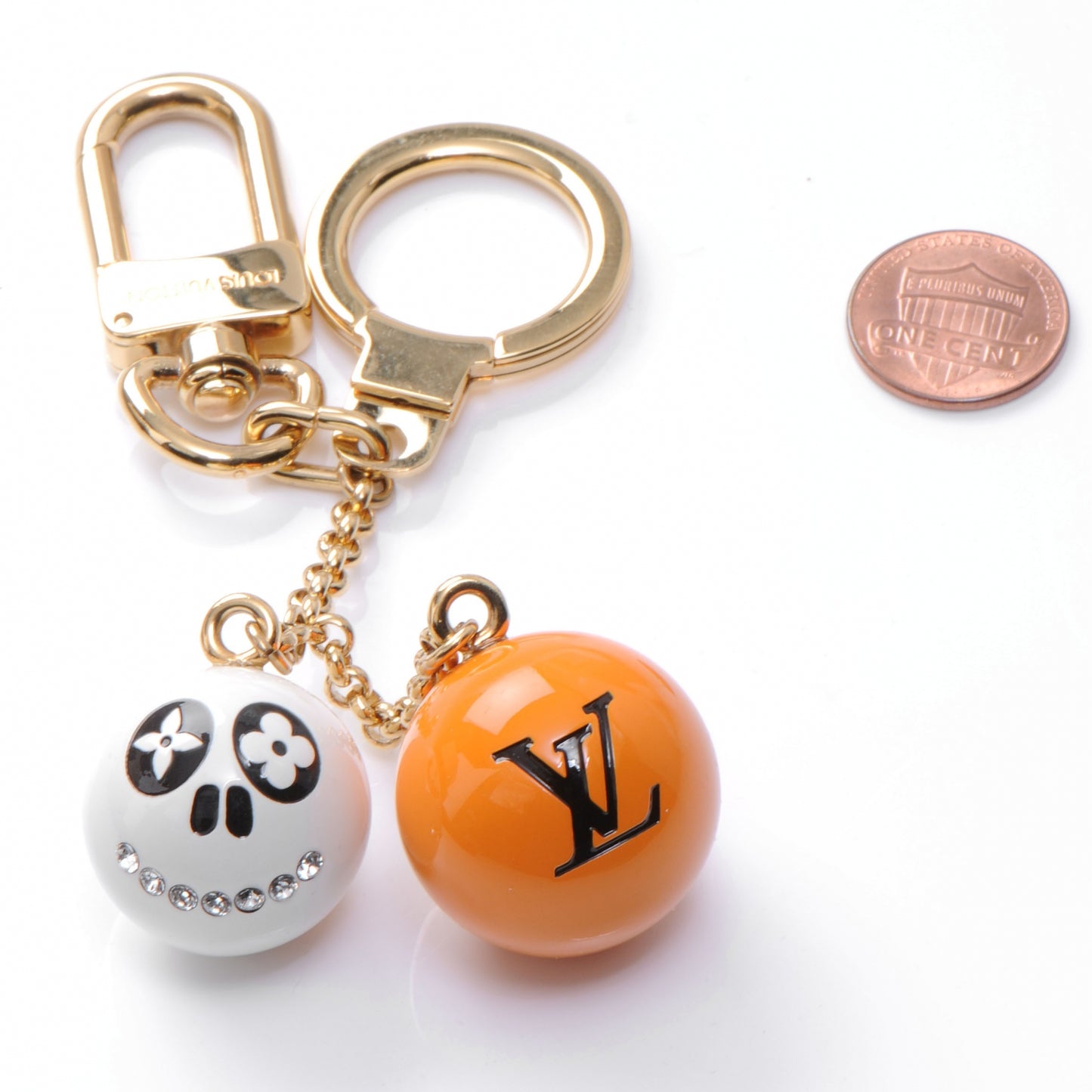 Halloween Jack and Lucie Key Cles Orange