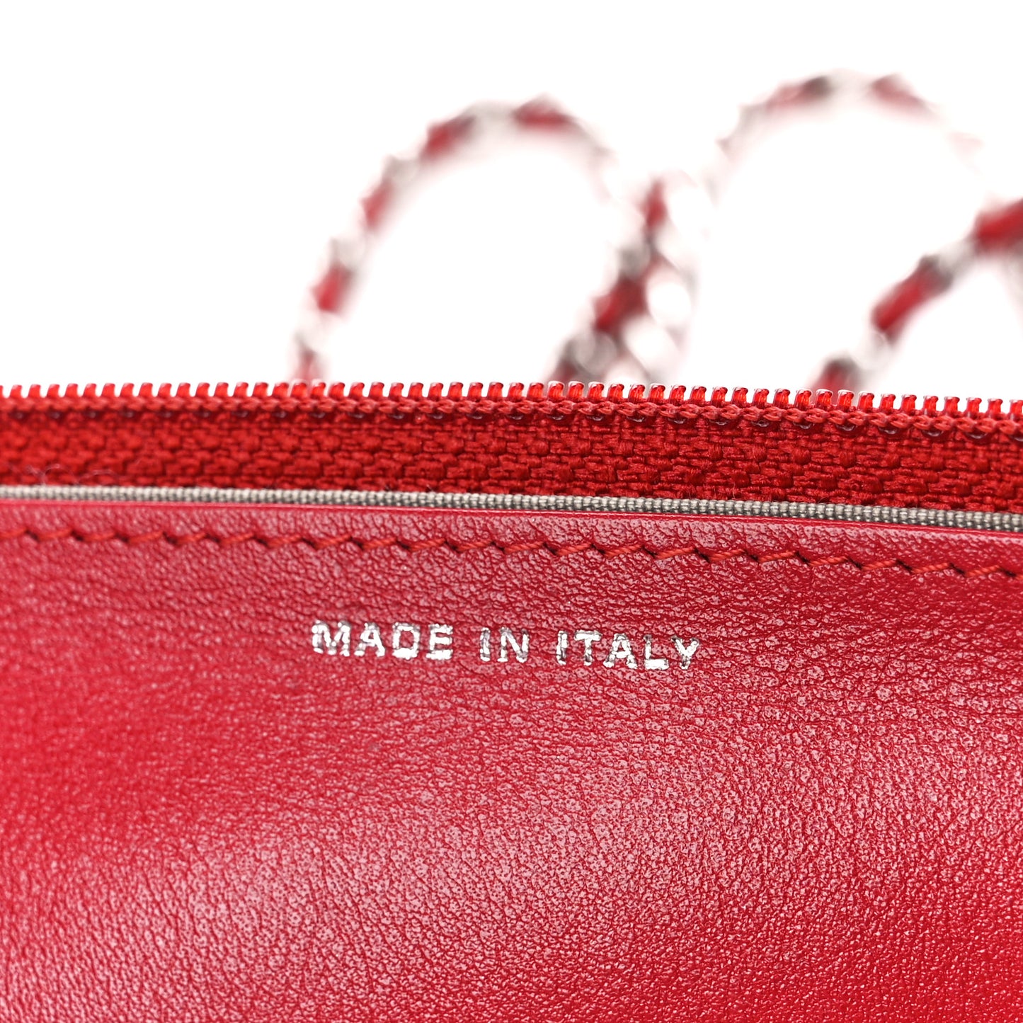 Caviar Timeless CC Wallet on Chain WOC Red