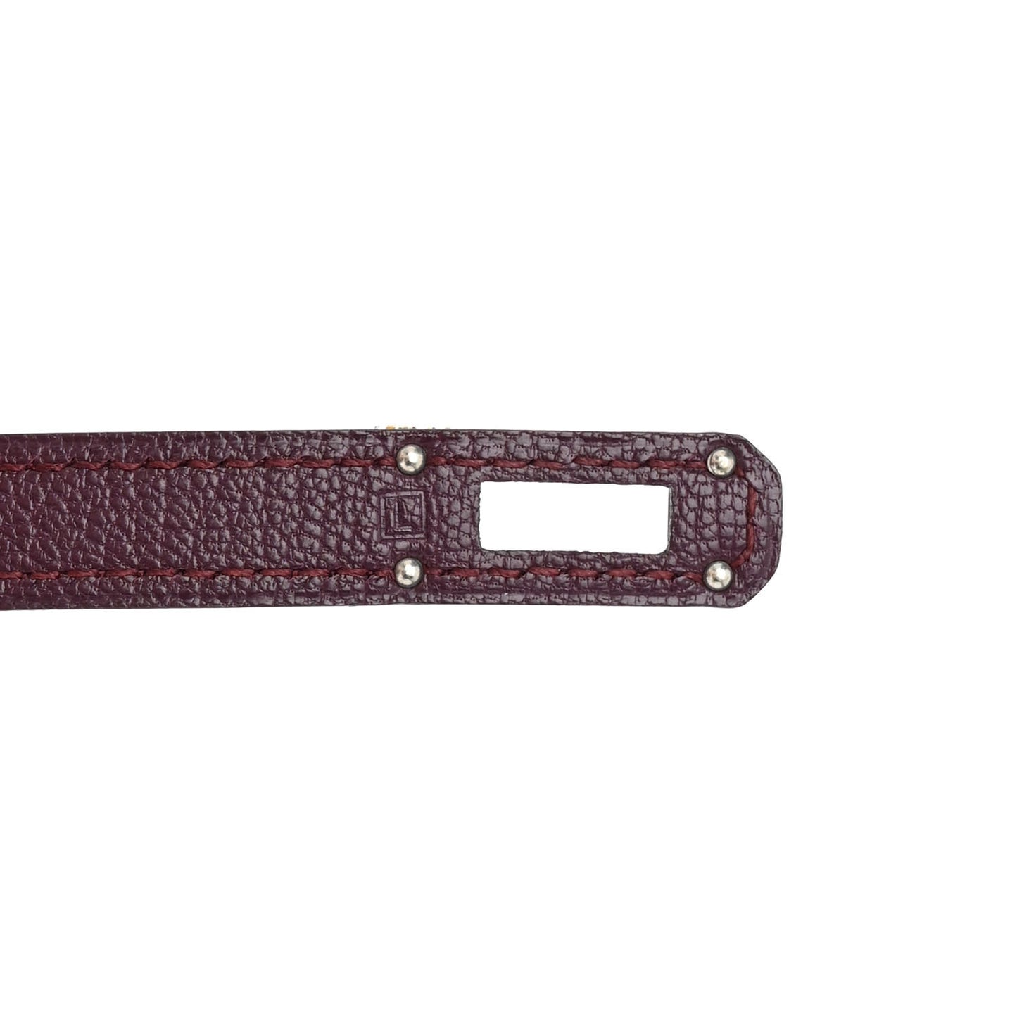 Chevre Mysore Medium Kelly Wallet Prune