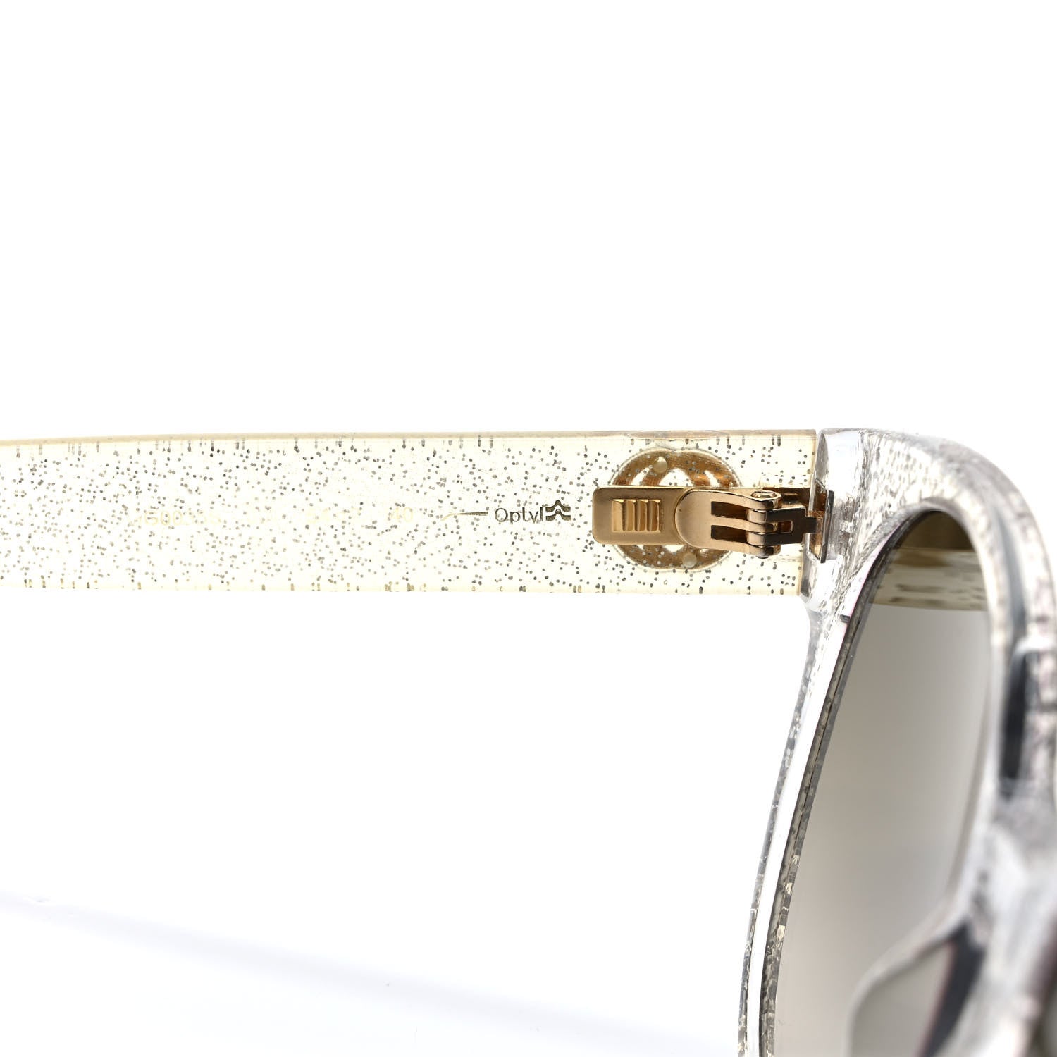 Gucci Acetate Glitter Sunglasses GG0034S Silver 7 of 8