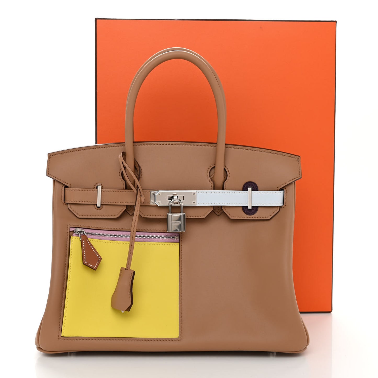 Swift Colormatic Birkin 30 Chai Lime Bleu Brume Cassis Nata